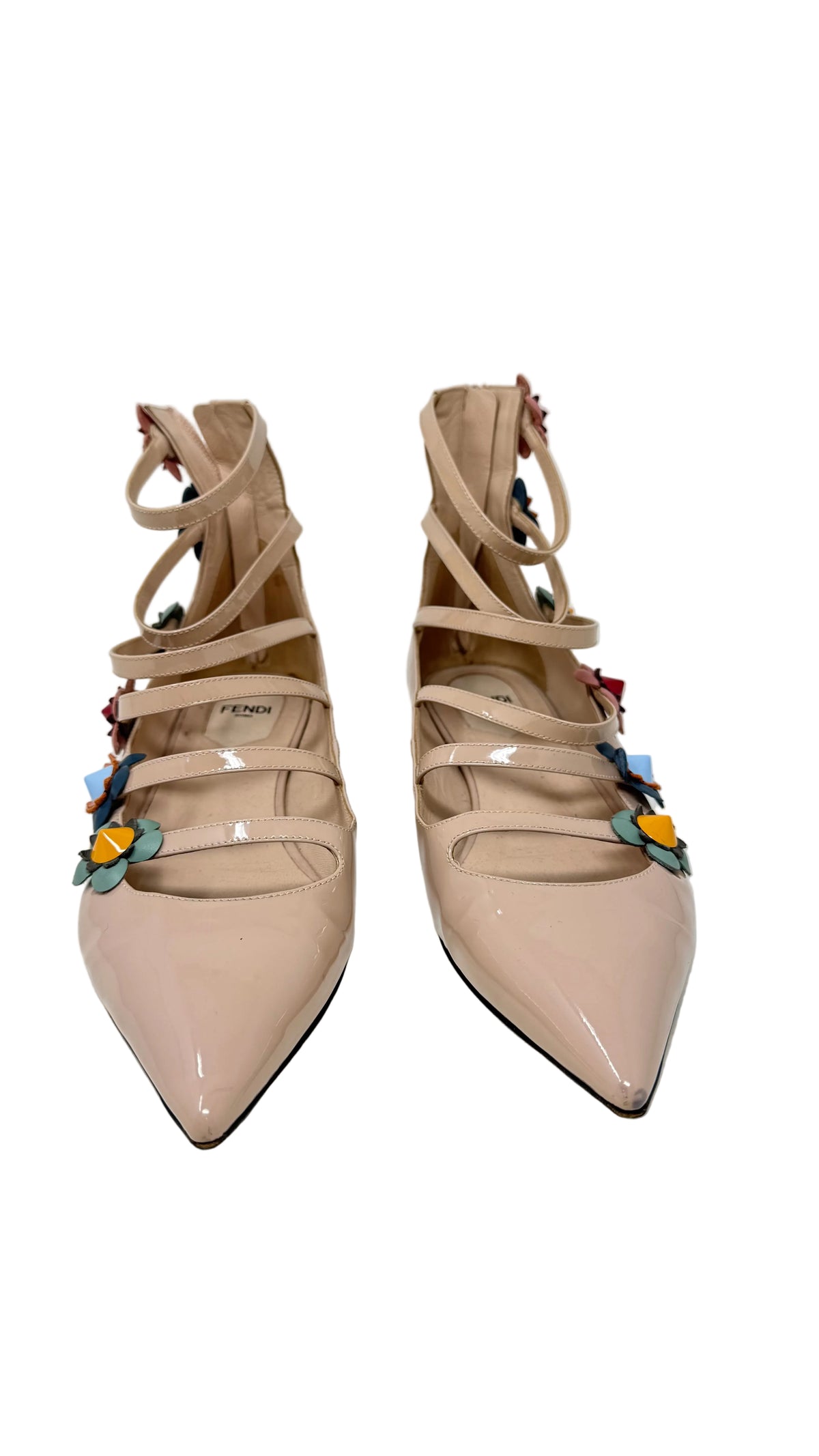 Fendi PRE OWNED Flats Flowers