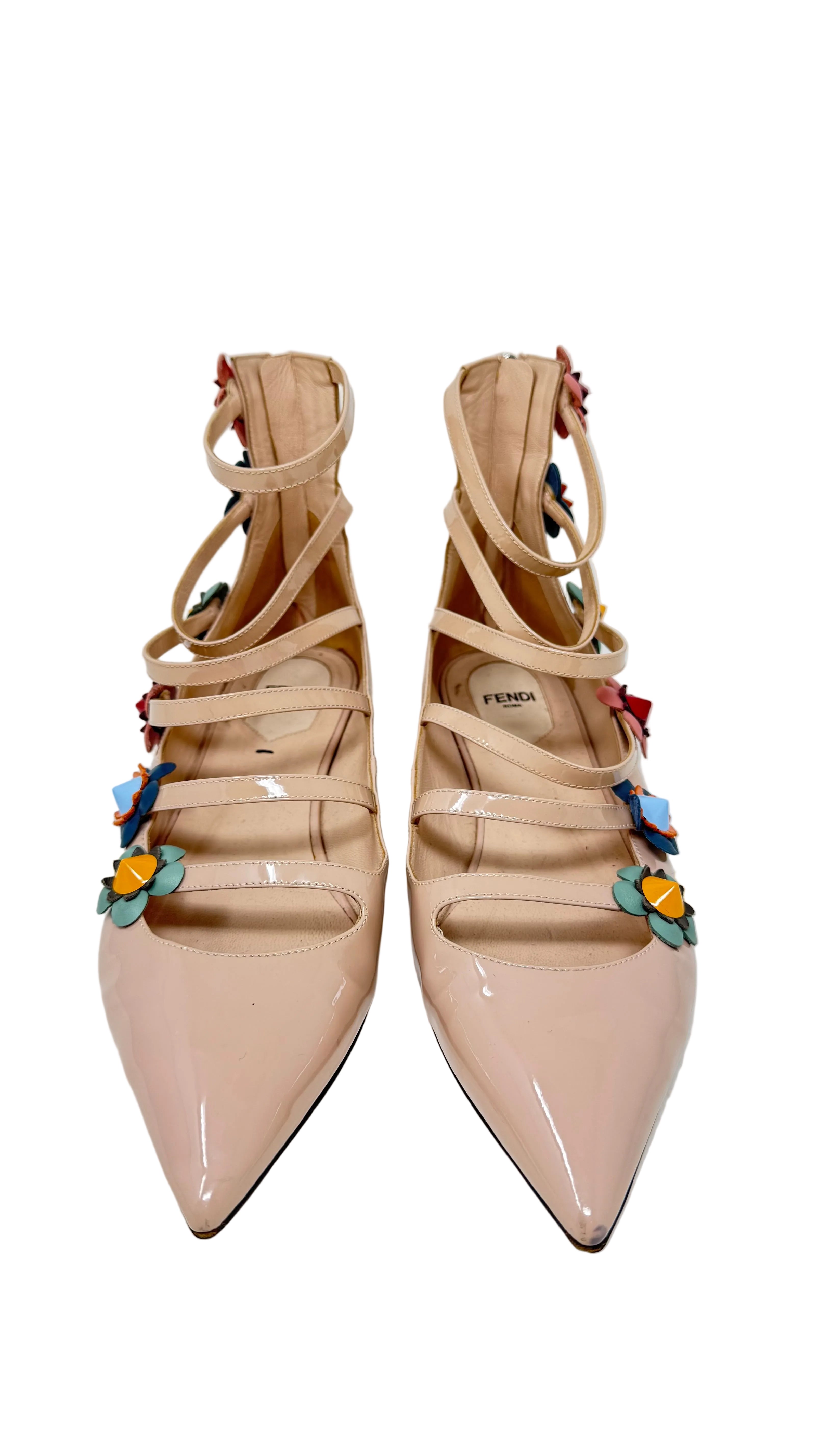 Fendi Flats Flowers