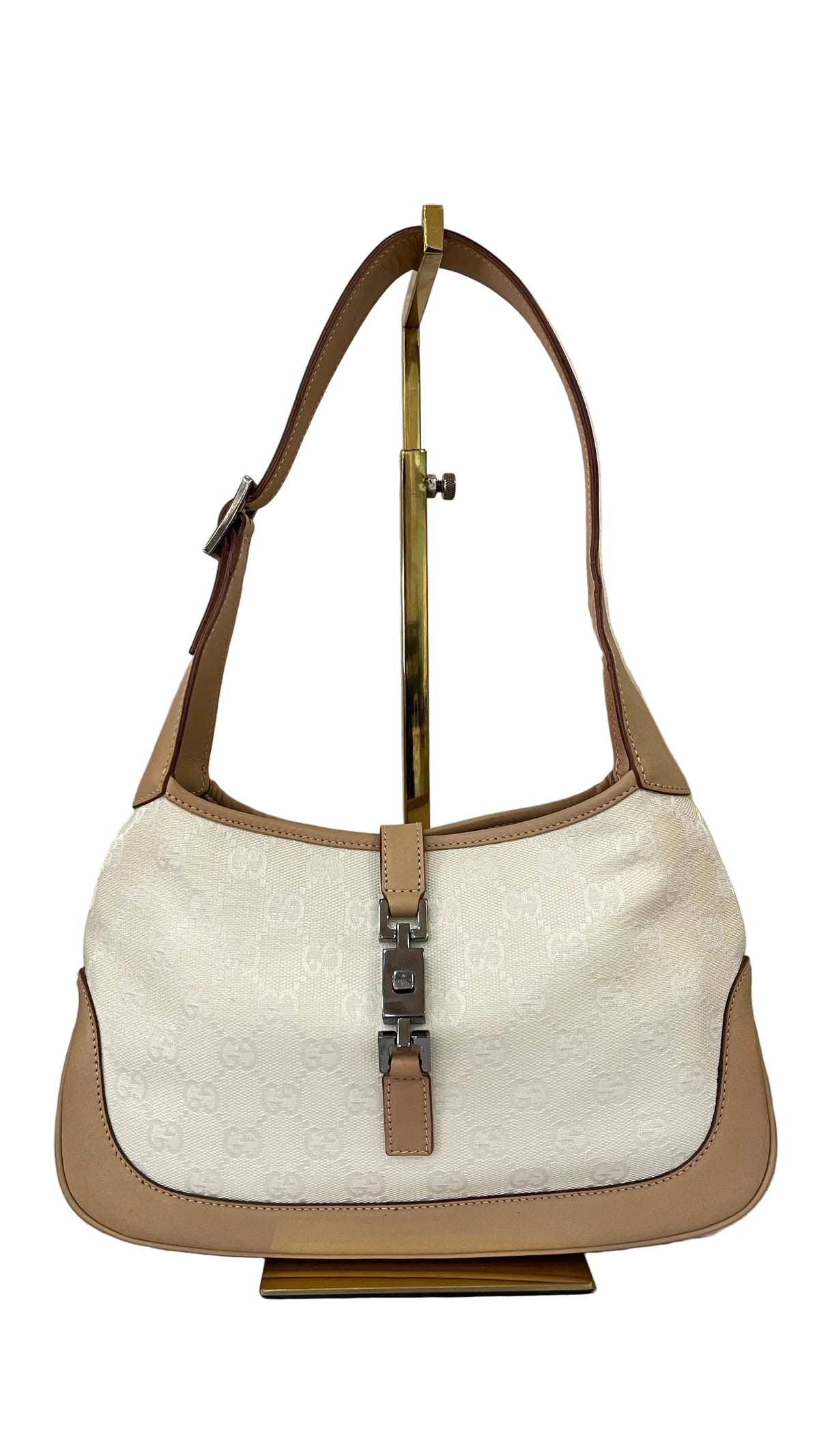 Gucci PRE OWNED Jackie 1961 Lona & Leather