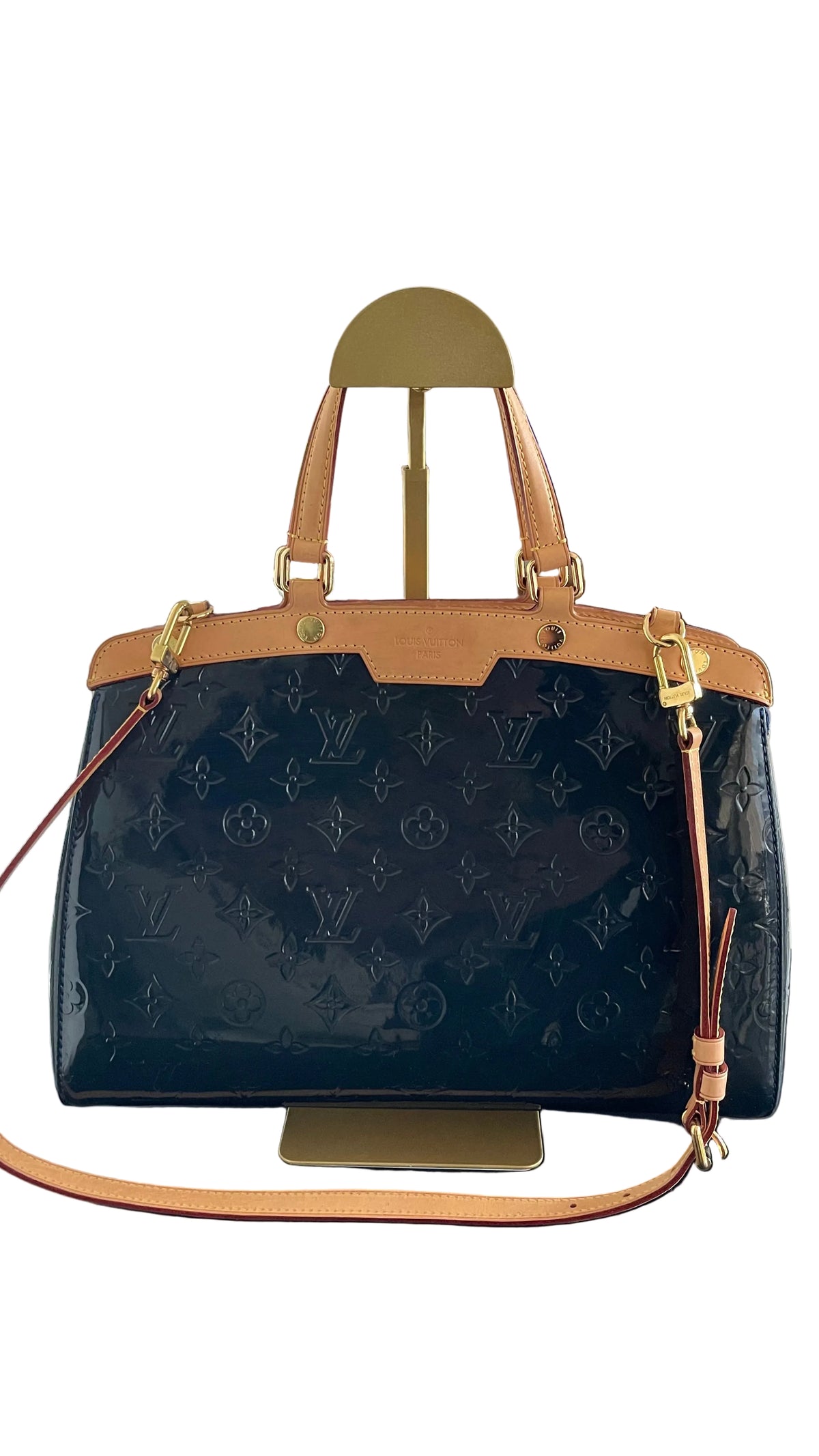 Louis Vuitton PRE OWNED Bréa MM Vernis Bleu Infini
