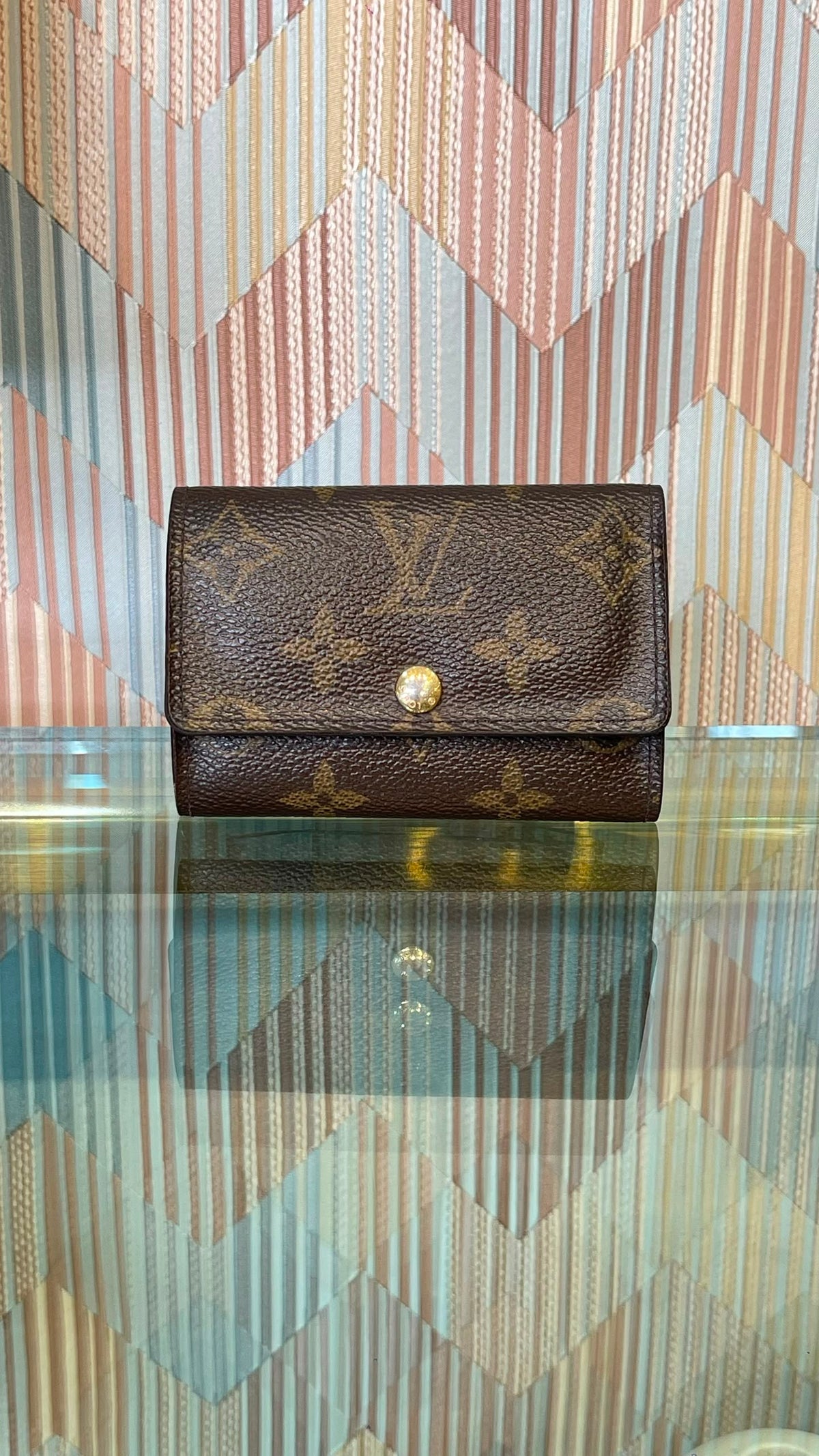 Louis Vuitton PRE OWNED Monogram 6-Key Holder