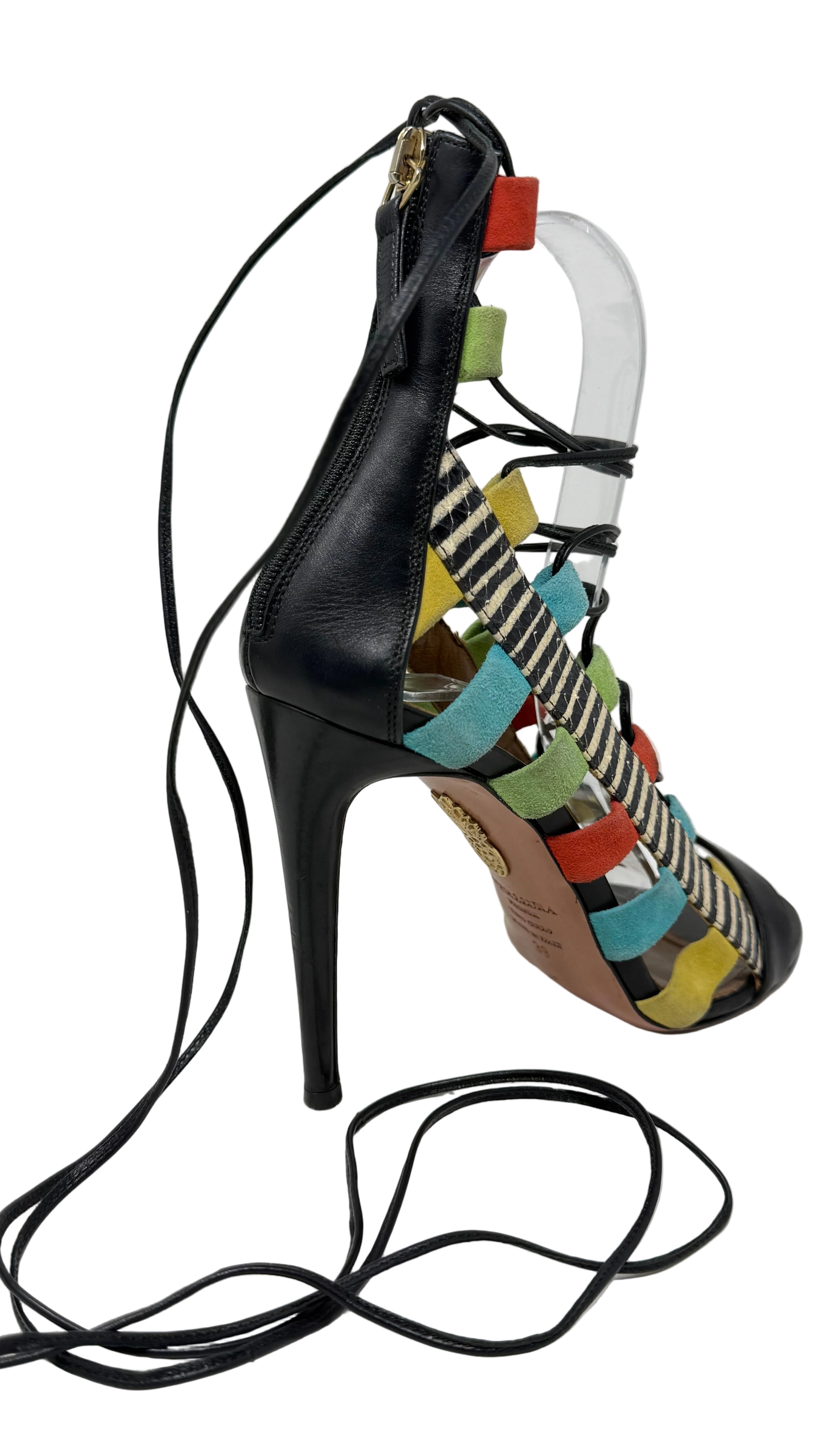 Aquazzura tacones multicolor