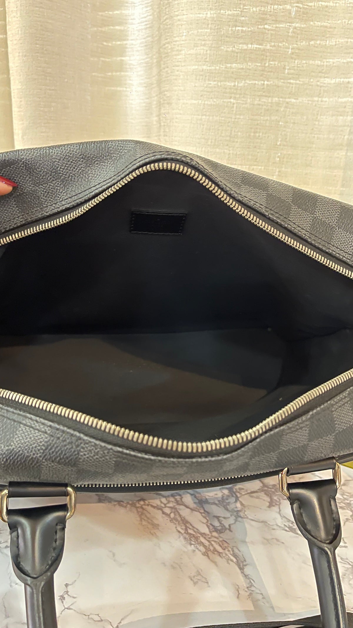 Louis Vuitton PRE OWNED Damier Graphite Bag