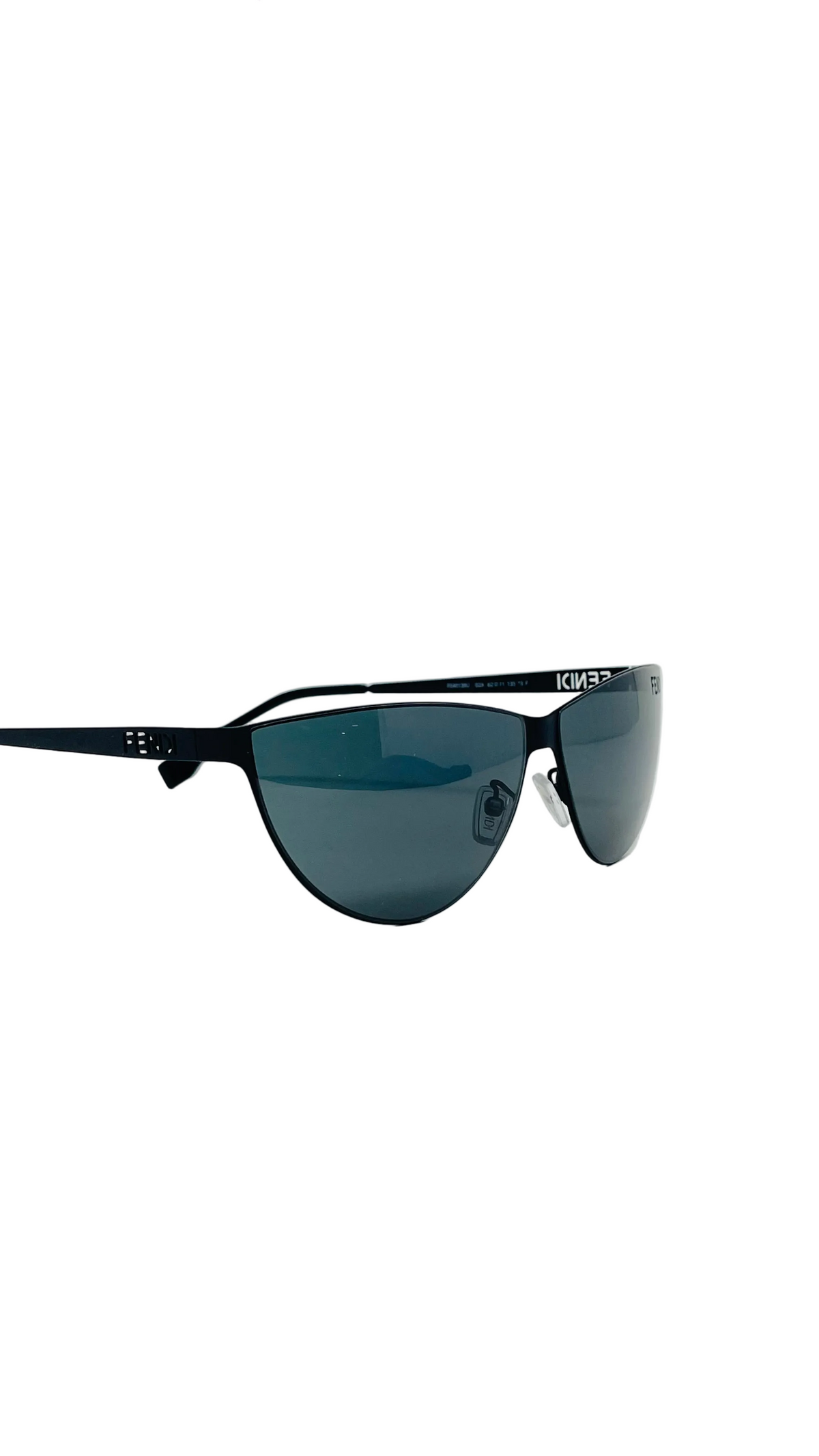 Fendi Cat-Eye Tinted Sunglasses Black PRE OWNED