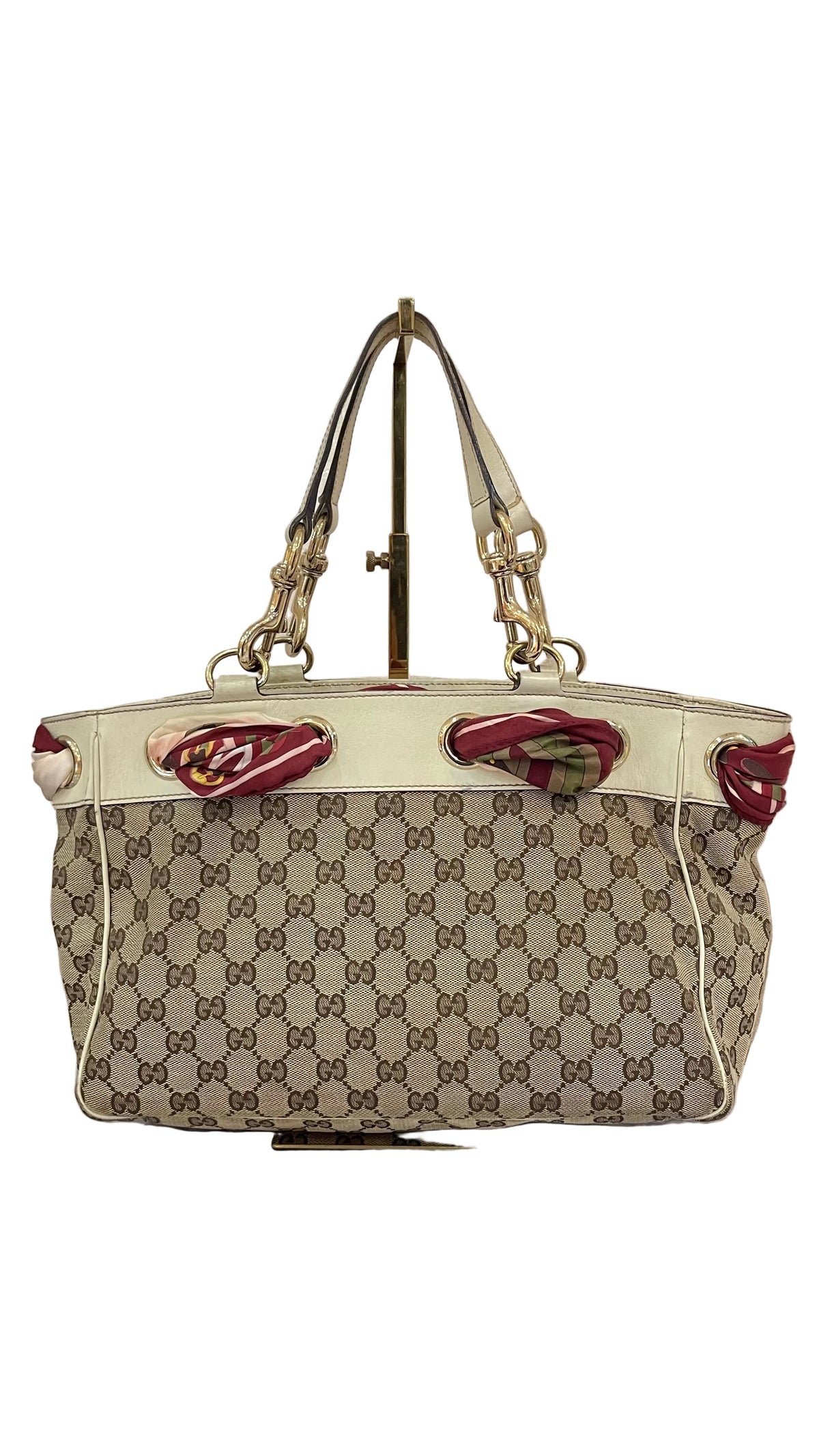 Gucci PRE OWNED Positano GG Monogram Tote Bag