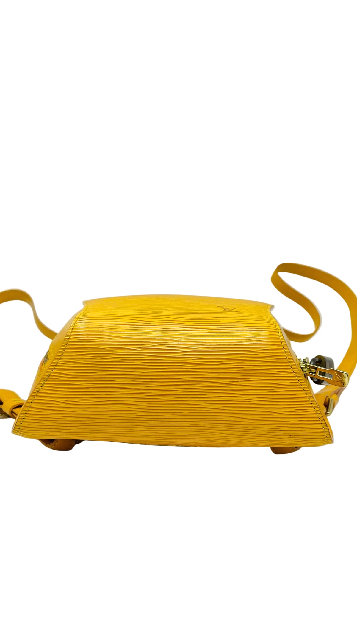 Louis Vuitton Mabillon Backpack Epi Leather Tassil Yellow PRE OWNED