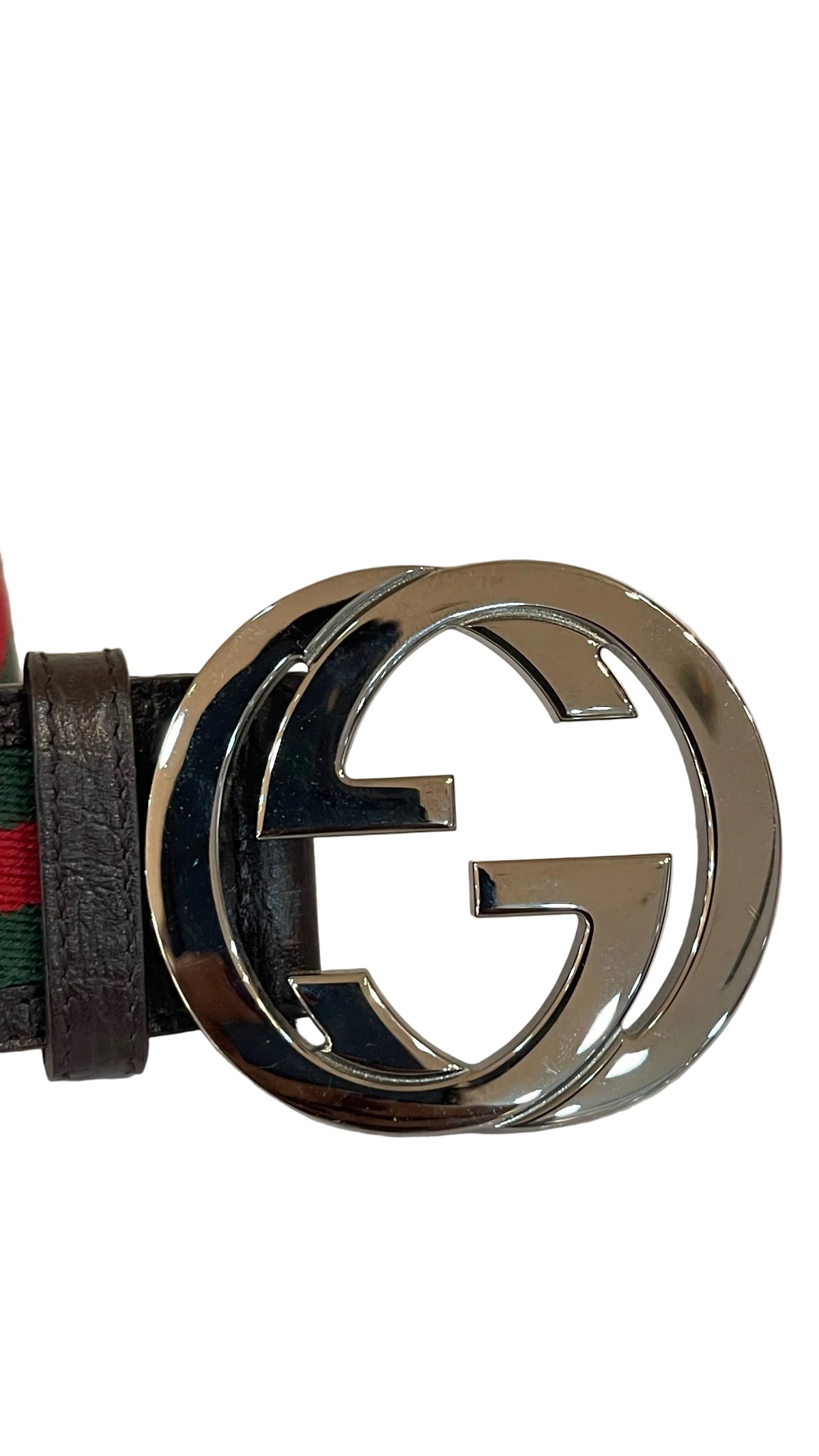Gucci PRE OWNED Cinturon de Caballero