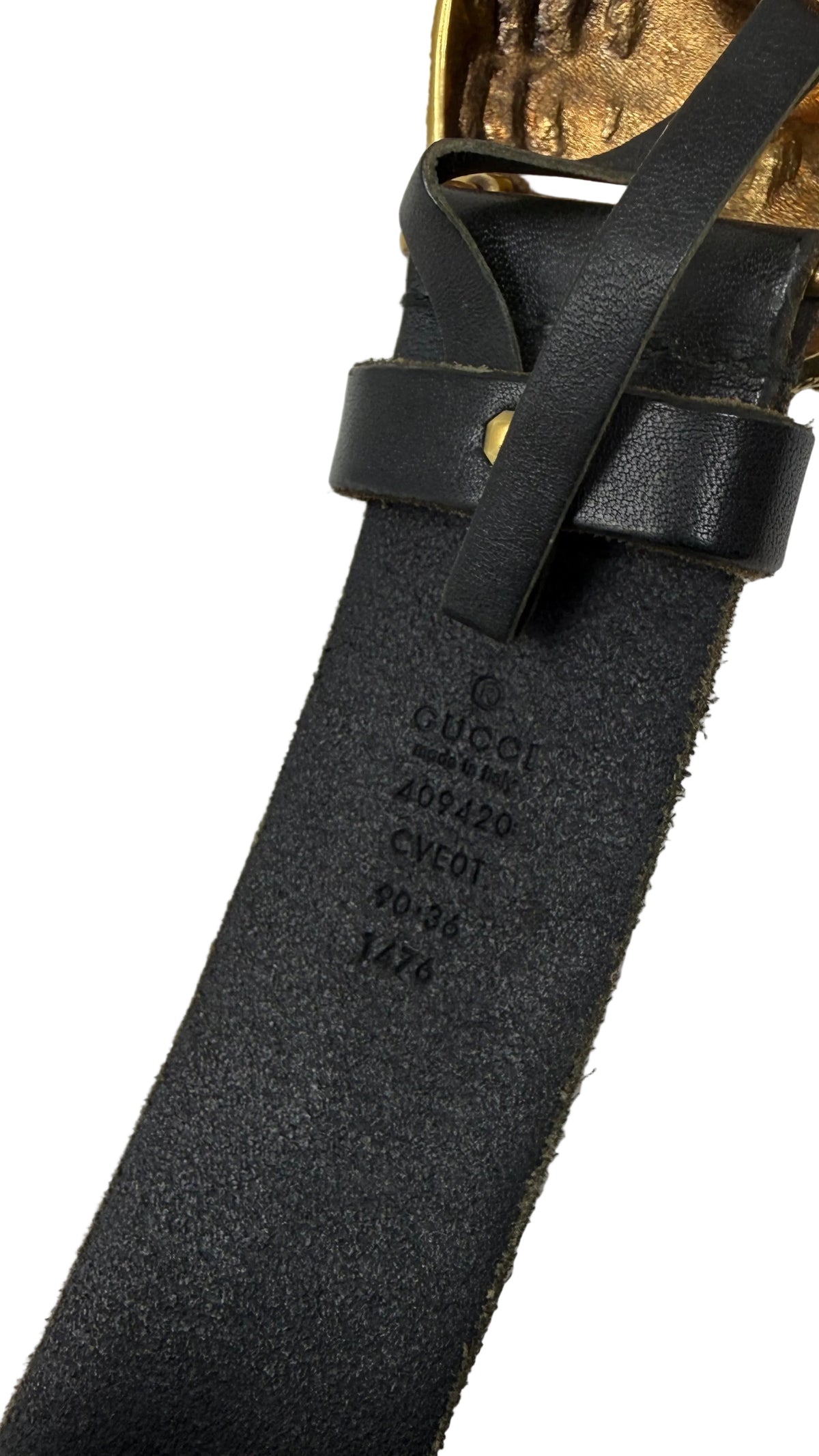 Gucci PRE OWNED Cinturon Tiger