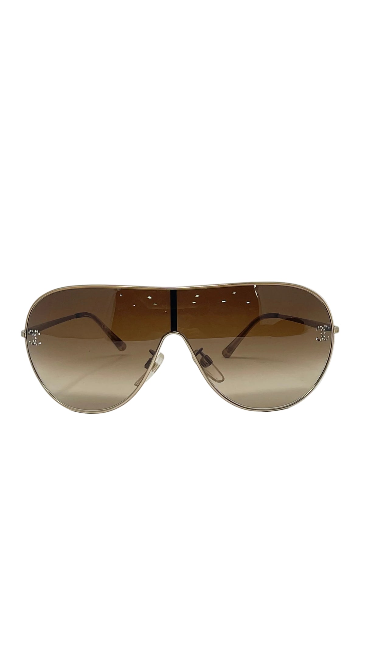 Chanel Sunglasses PRE OWNED Aviator Gradient