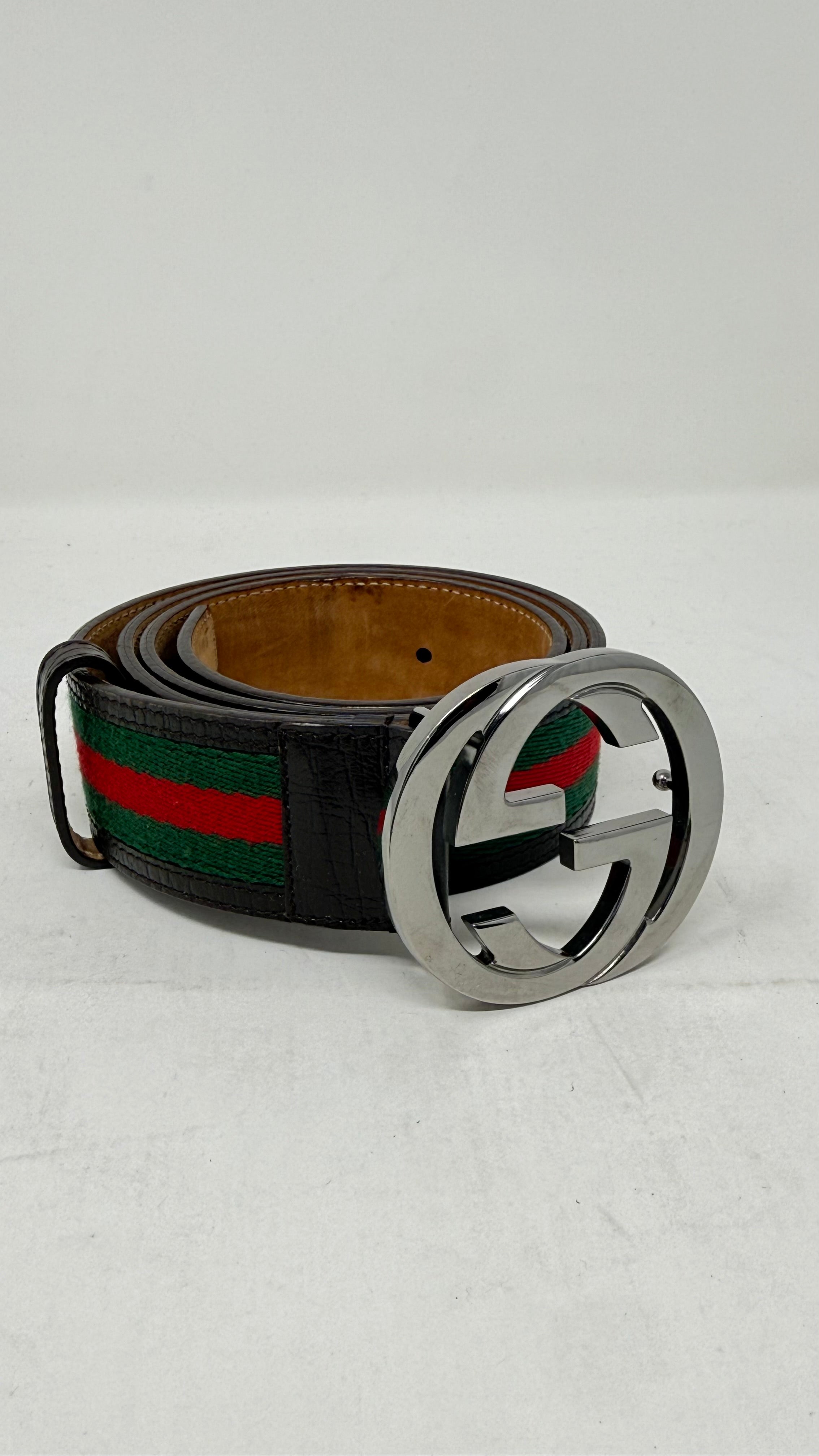 Gucci Cinturon de Caballero