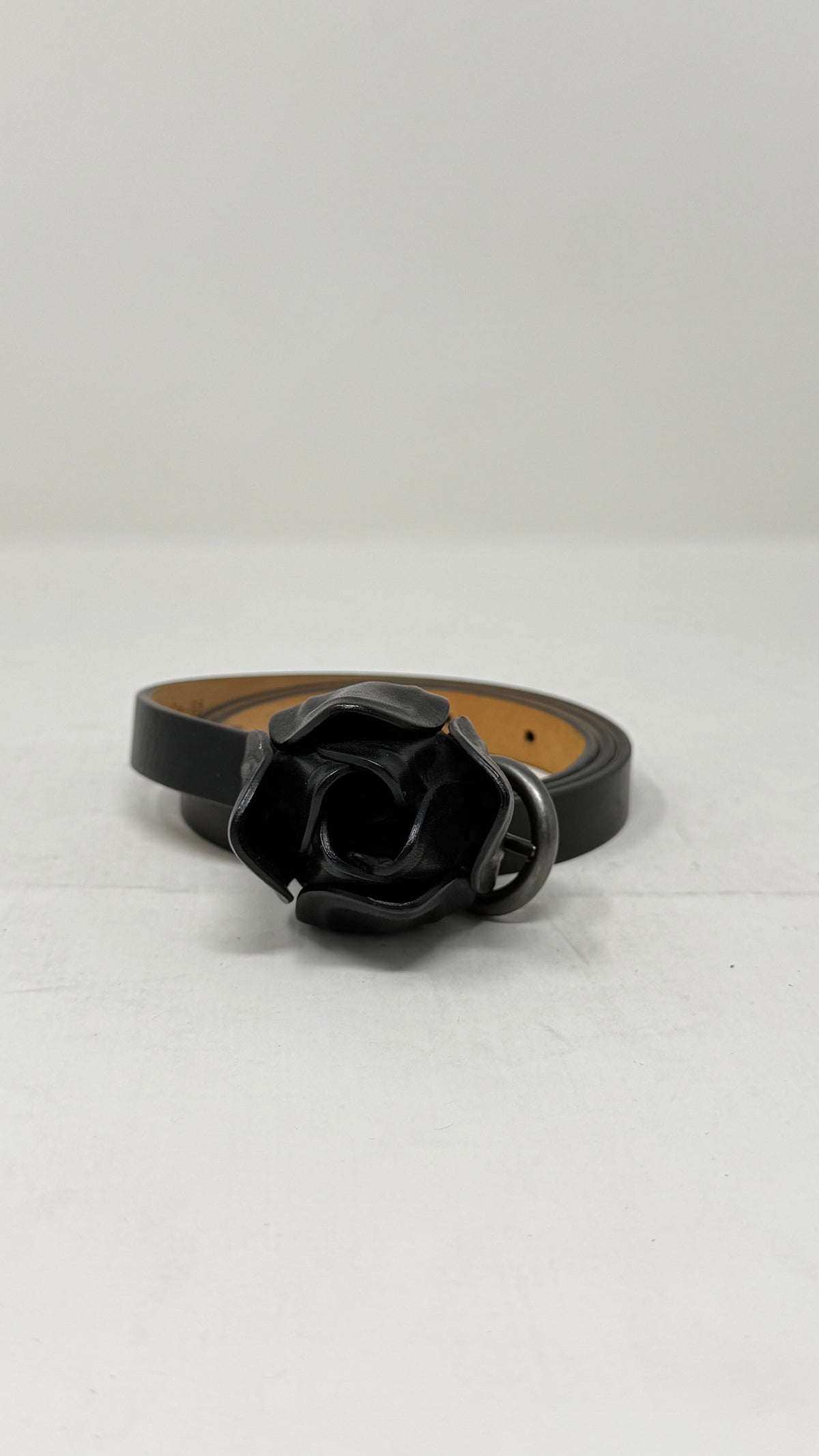 Salvatore Ferragamo PRE OWNED Cinturon de Rosa Negra