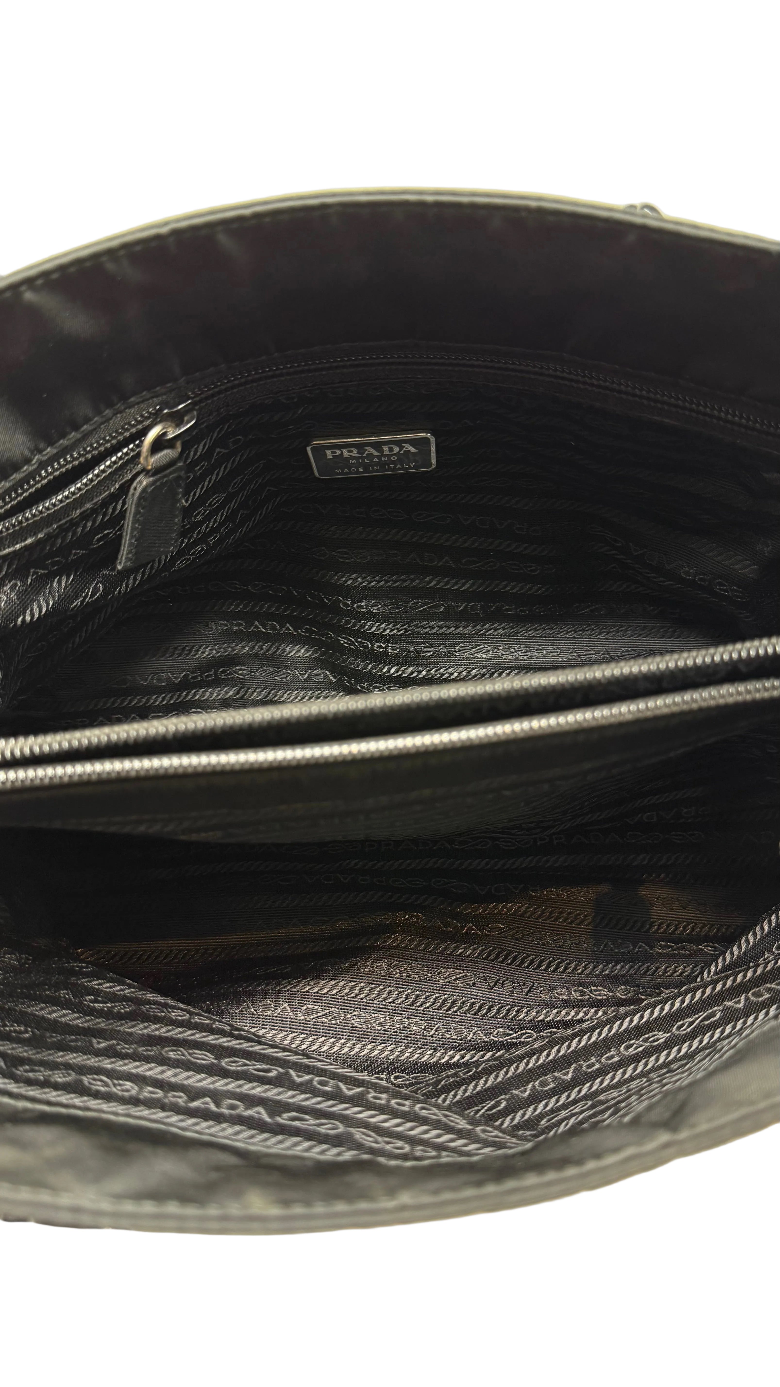 Prada Tessuto Nylon Bacheli Shoulder Bag Preloved