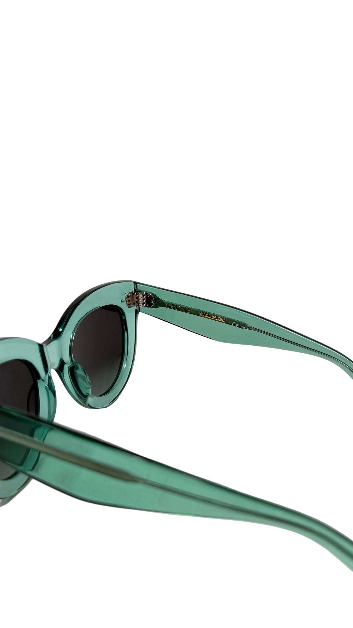 Celine Green Cat-Eye Sunglasses PRE OWNED