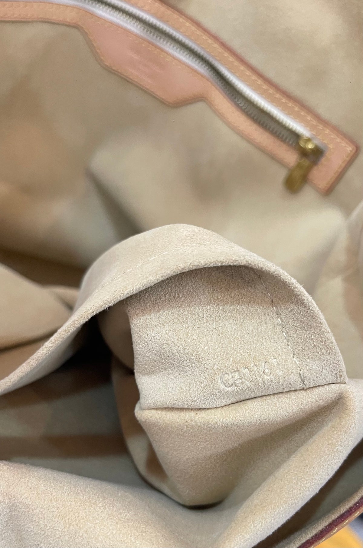 Louis Vuitton PREOWNED Hampstead GM Damier Azur Canvas