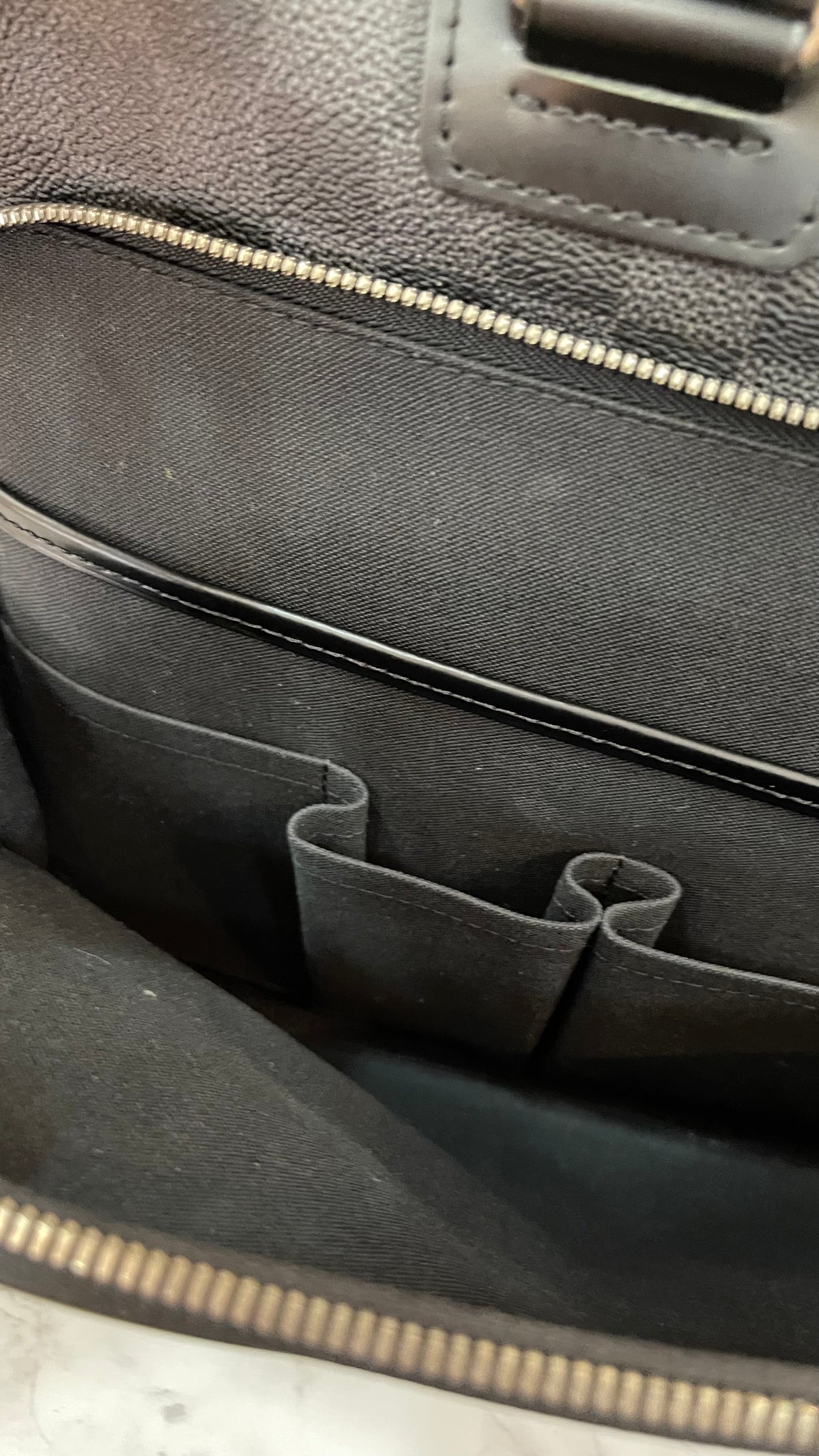 Louis Vuitton PRE OWNED Damier Graphite Bag