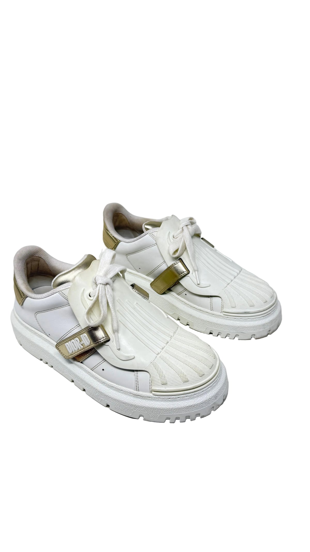 Dior-ID Sneakers PRE OWNED White Gold