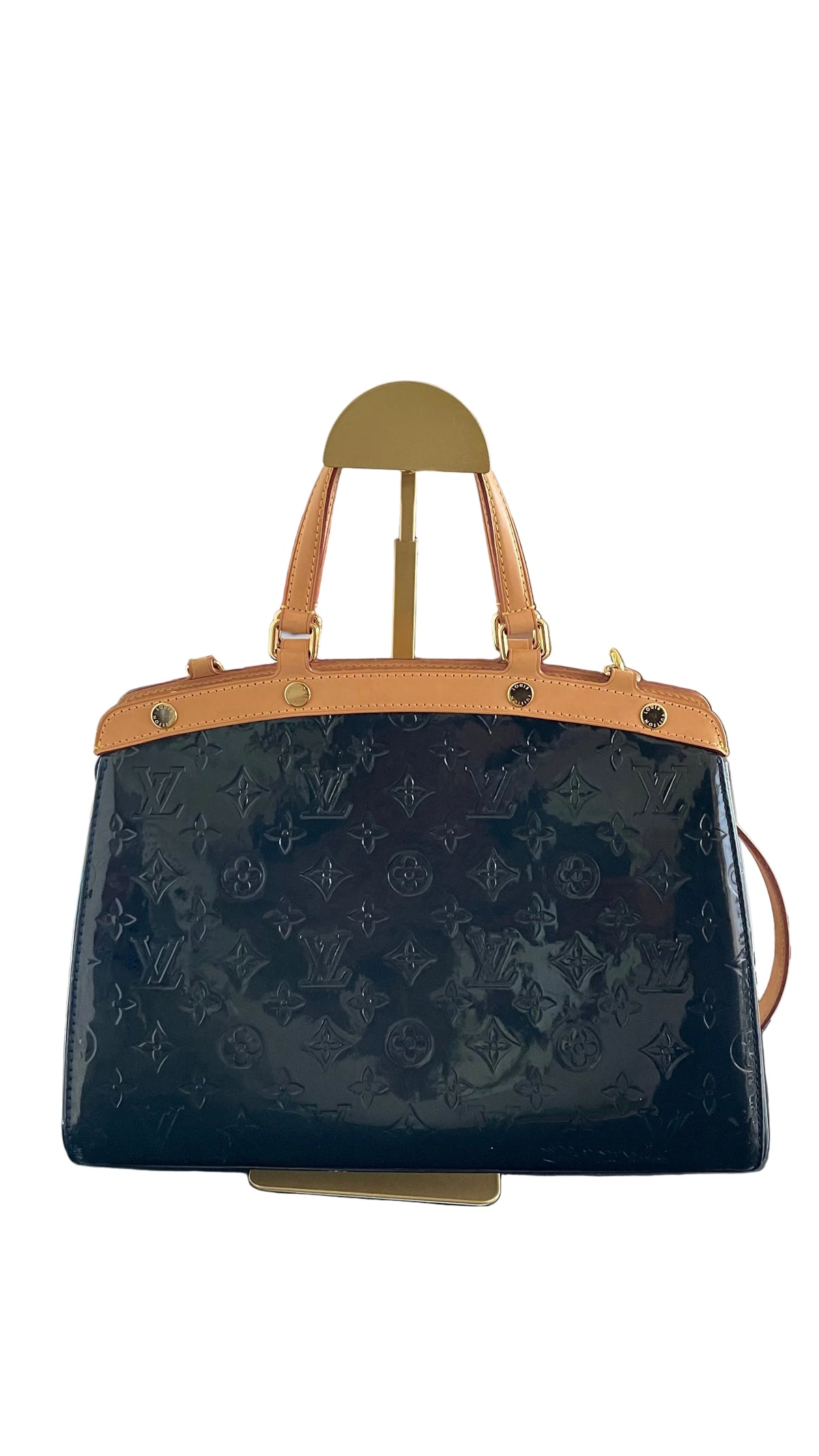 Louis Vuitton PRE OWNED Bréa MM Vernis Bleu Infini