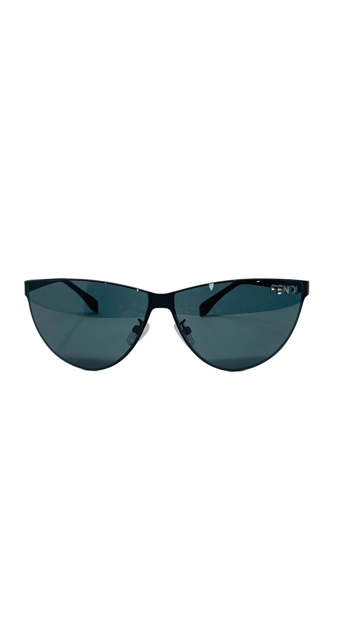 Fendi Cat-Eye Tinted Sunglasses Black PRE OWNED