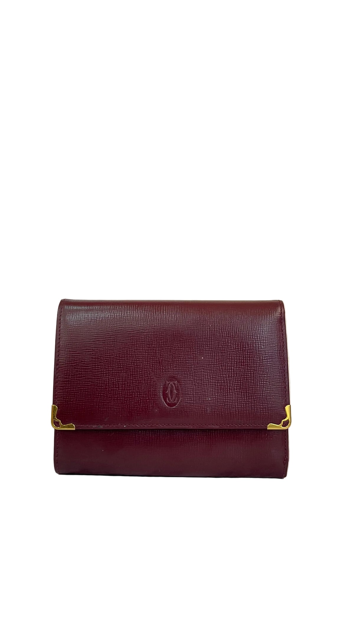 Cartier PRE OWNED Wallet Burdeos