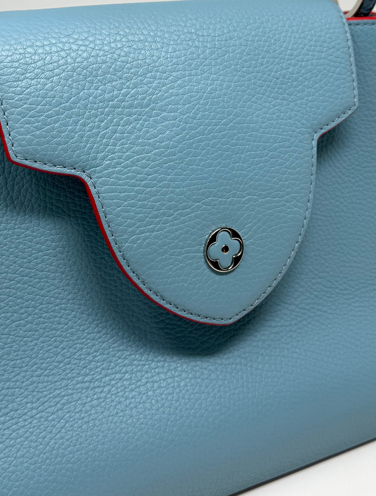 Louis Vuitton Pre Owned Capucine Light Blue MM