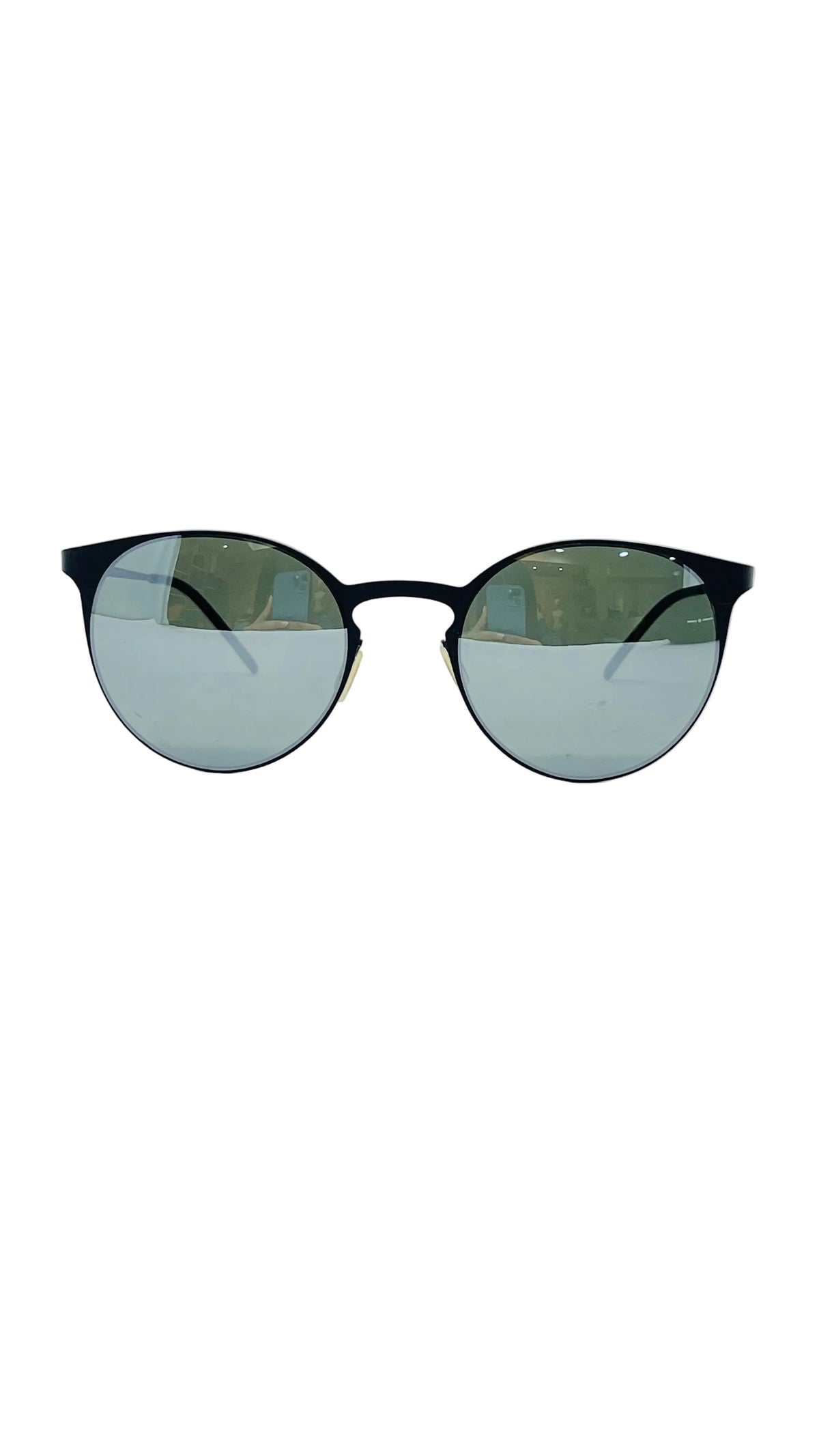 Italia Independent Round Mirror Sunglasses PREOWNED