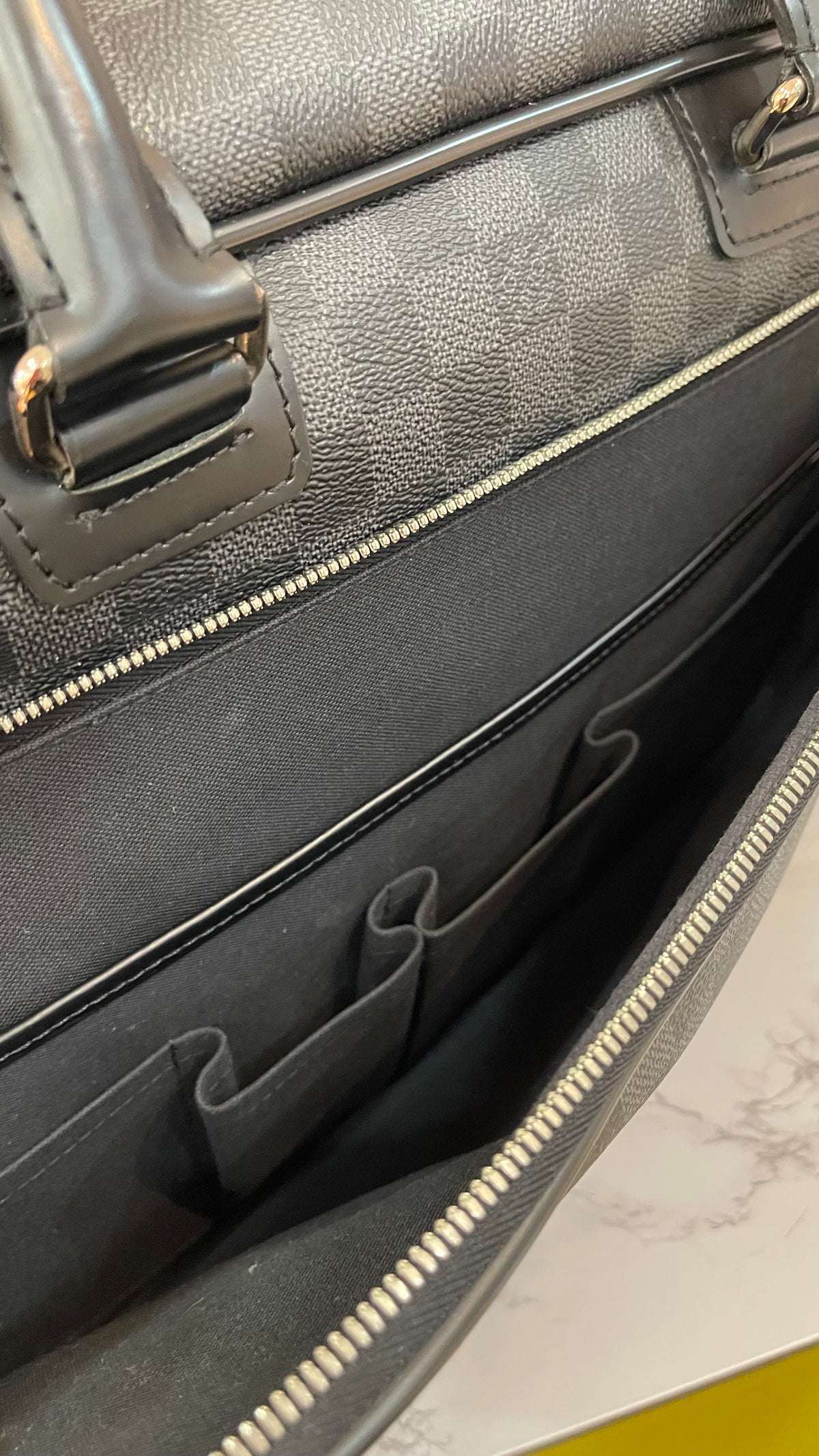 Louis Vuitton PRE OWNED Damier Graphite Bag
