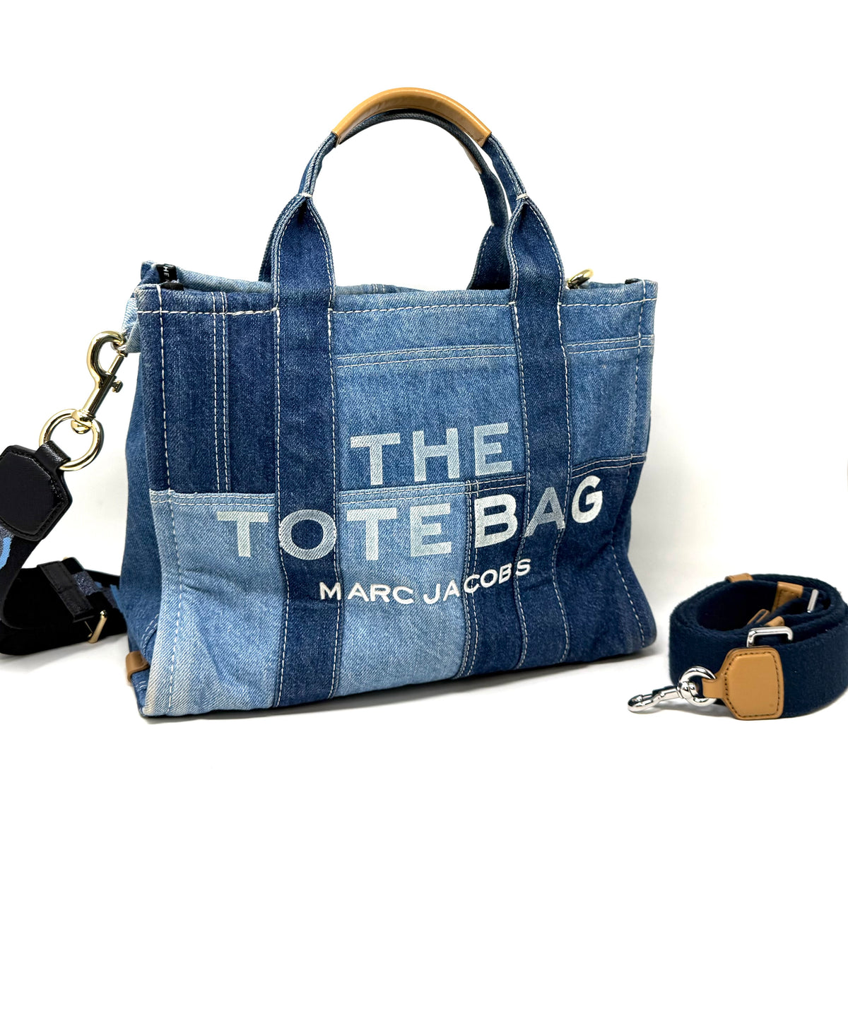 Marc Jacobs Denim Top Handle Bag PRE OWNED