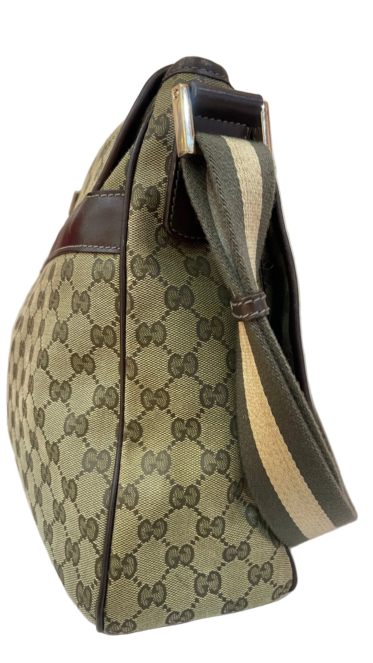 Gucci PRE OWNED Messenger Flap Bag