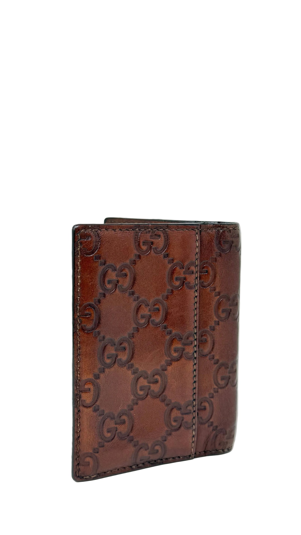 Gucci PRE OWNED Guccissima Leather Bifold Wallet