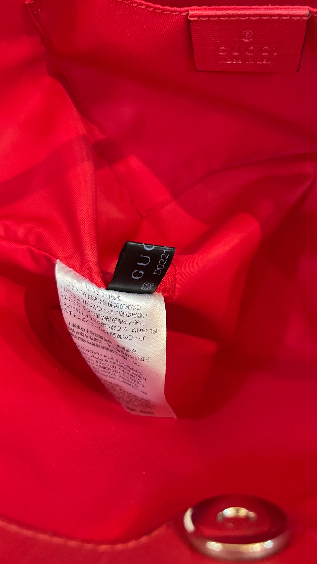 Gucci PRE OWNED Children's Mini Tote GG Supreme Bow Print