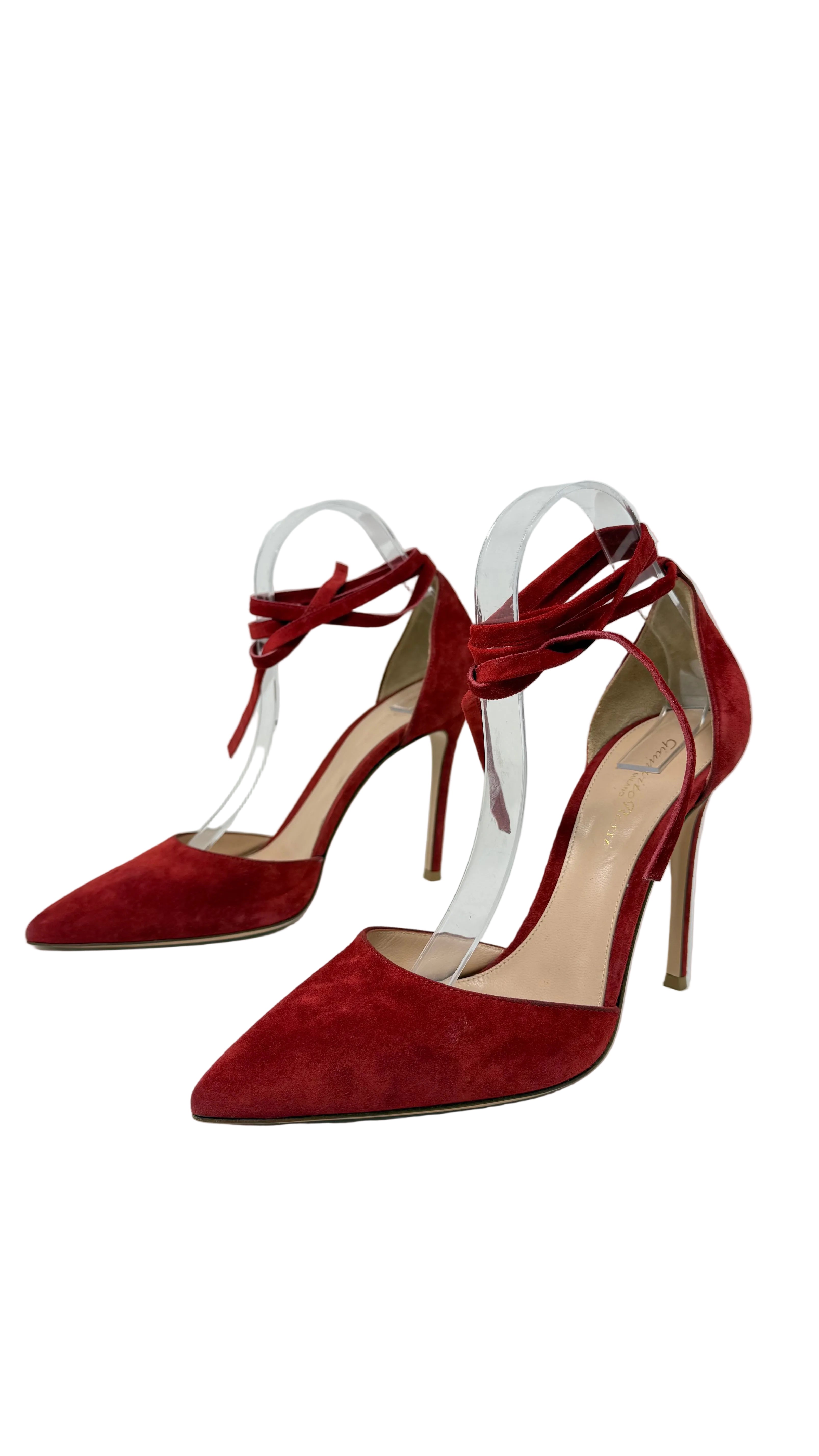 Gianvito Rossi Tacones de Suede
