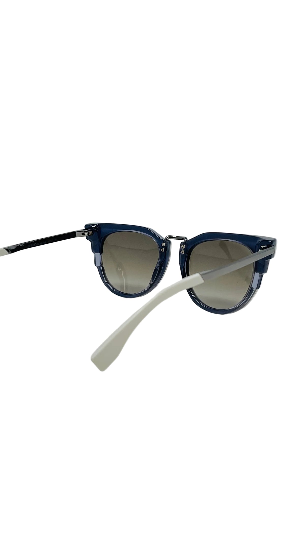 Fendi sunglasses Cat Eye PRE OWNED Burgundy