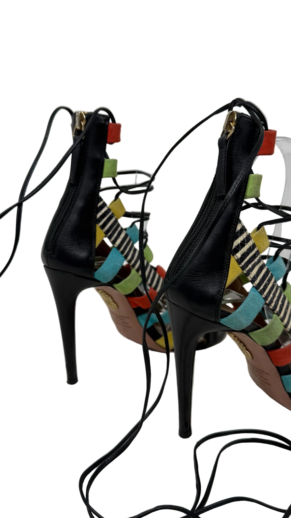 Aquazzura PRE OWNED tacones multicolor