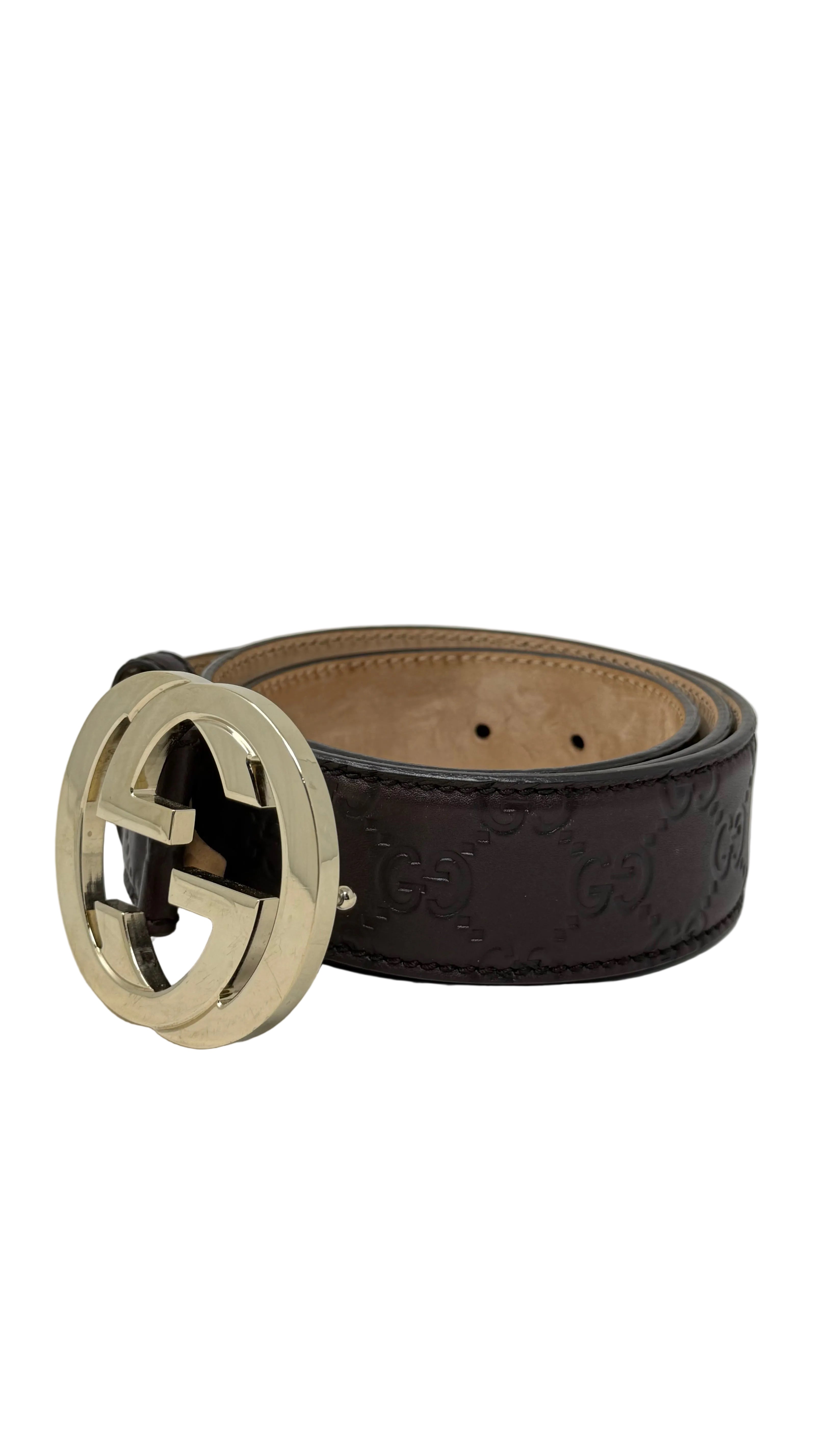 Gucci Cinturon de Caballero
