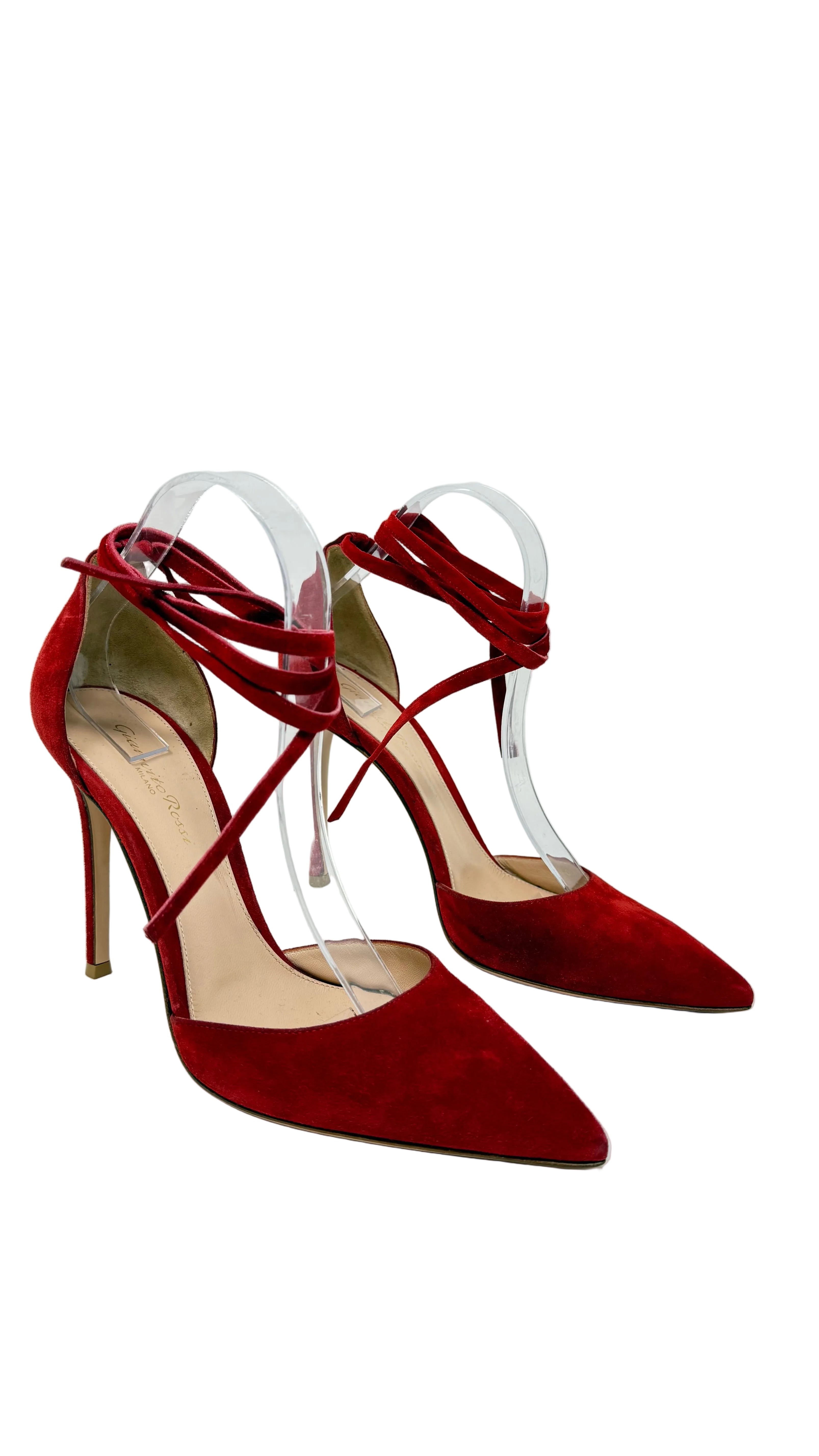 Gianvito Rossi Tacones de Suede