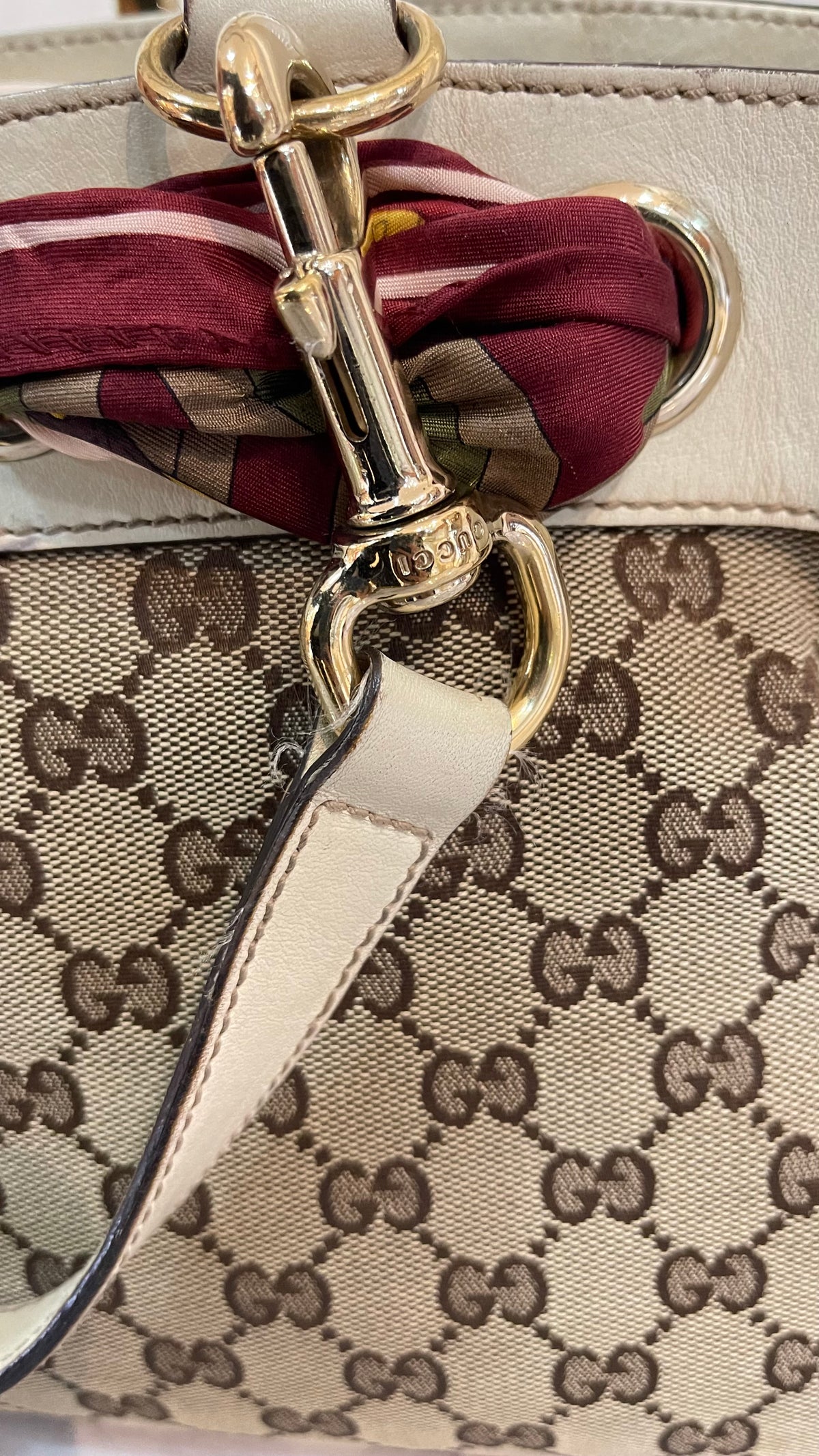 Gucci PRE OWNED Positano GG Monogram Tote Bag