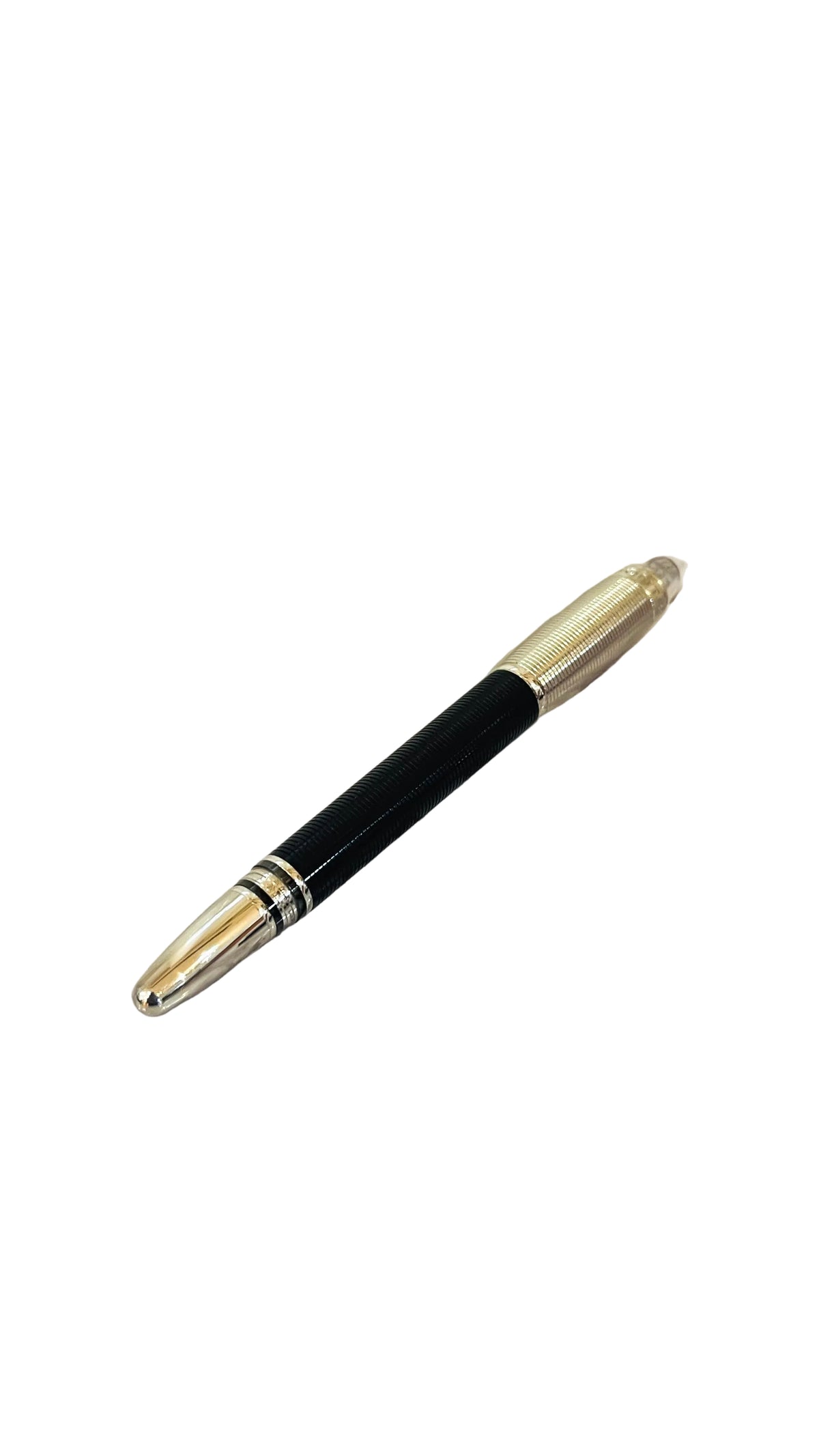 Mont Blanc StarWalker The Doué Rollerball Pen PRE OWNED Platinum-Plated Black Resin