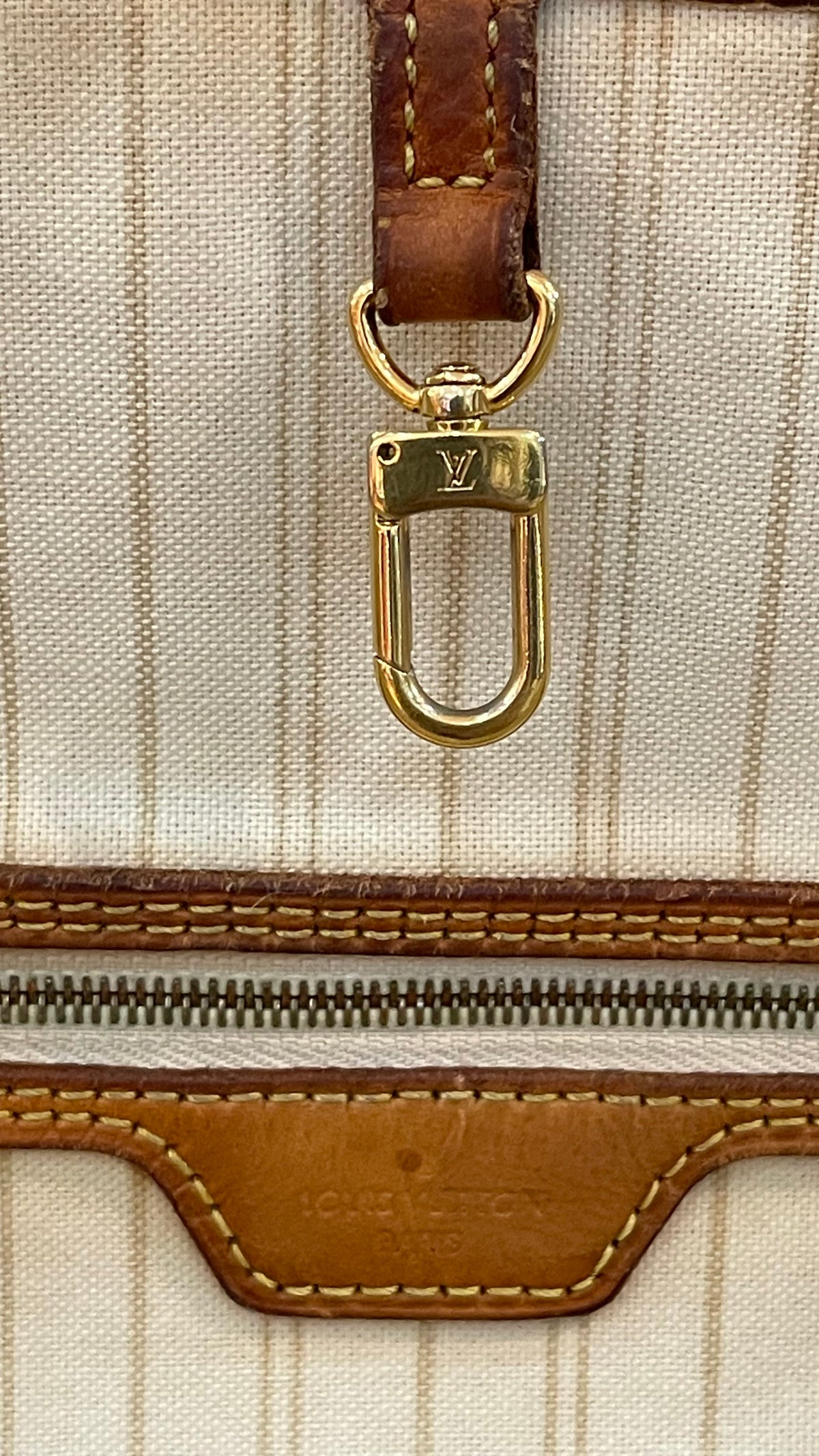 Louis Vuitton Neverfull MM Damier Azur PRE OWNED