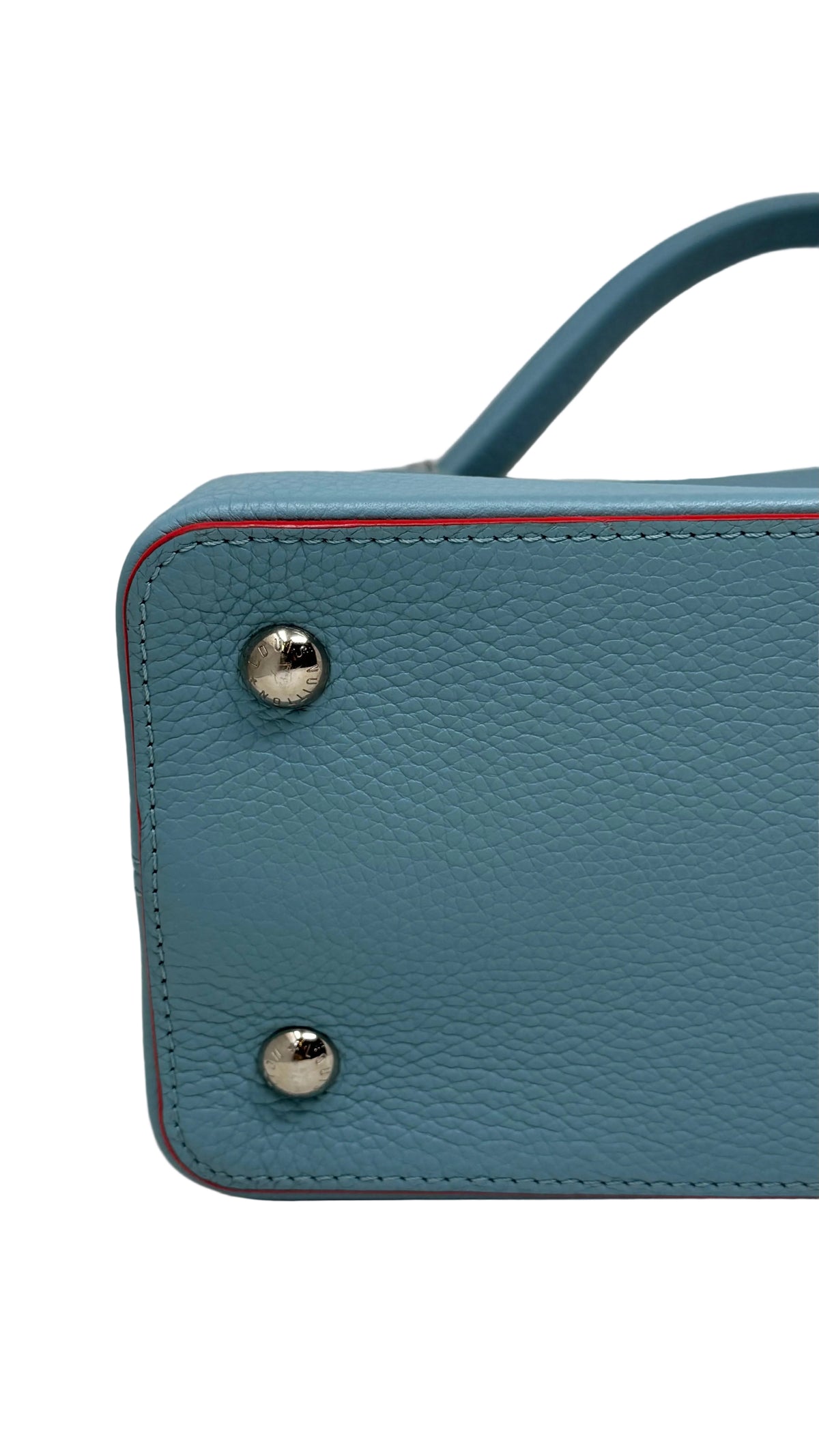 Louis Vuitton Pre Owned Capucine Light Blue MM