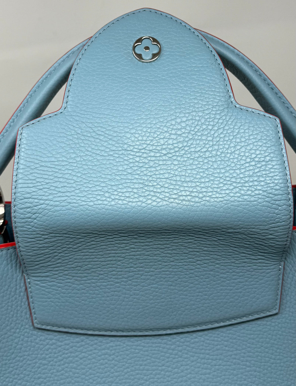 Louis Vuitton Pre Owned Capucine Light Blue MM