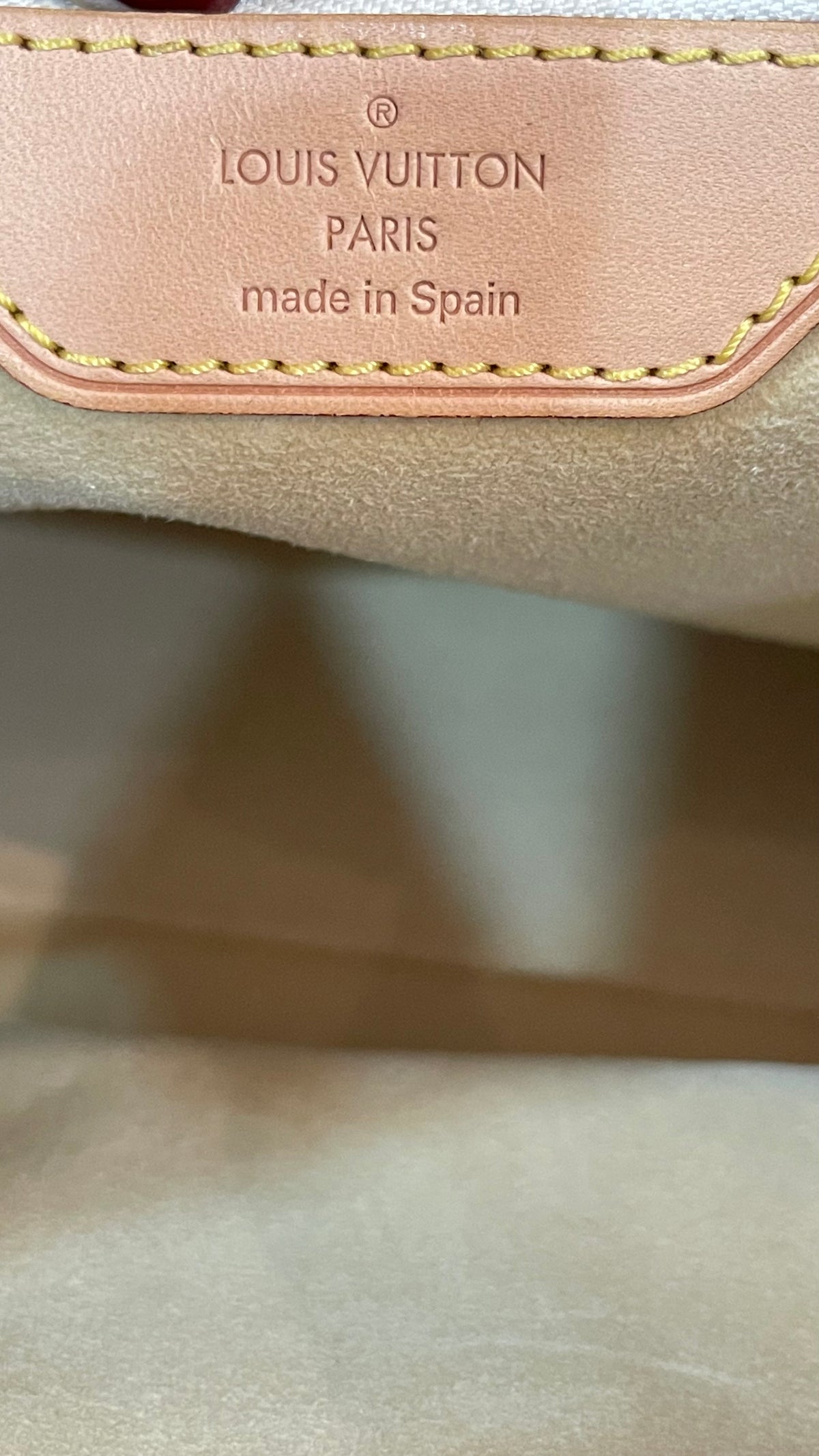 Louis Vuitton PREOWNED Hampstead GM Damier Azur Canvas
