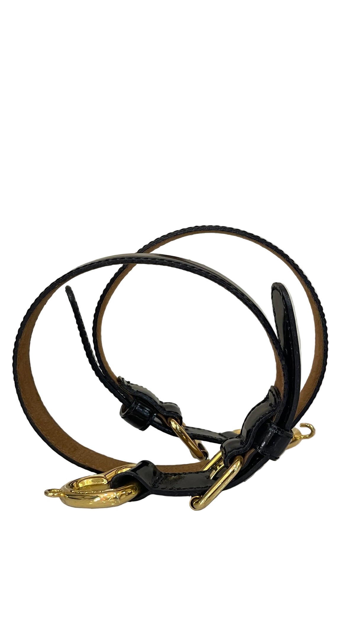 Cinturón PRE OWNED Moschino Corazones Gold
