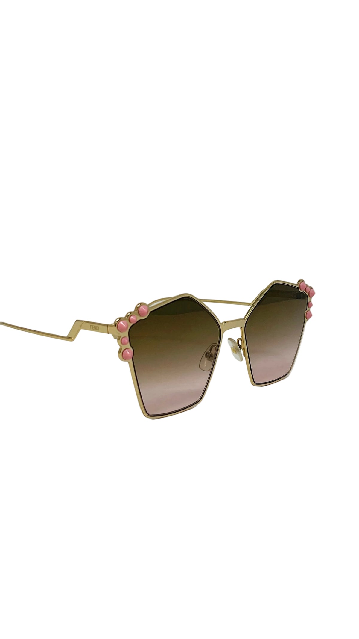 Fendi Gradient Pink Sunglasses PRE OWNED