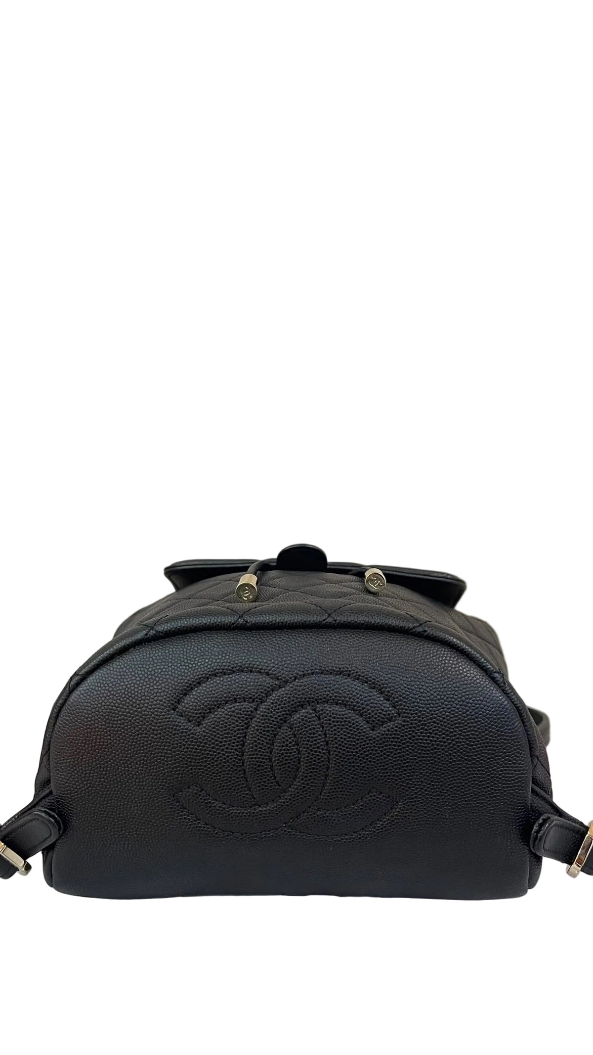 Chanel PRE OWNED Backpack Filigree Caviar