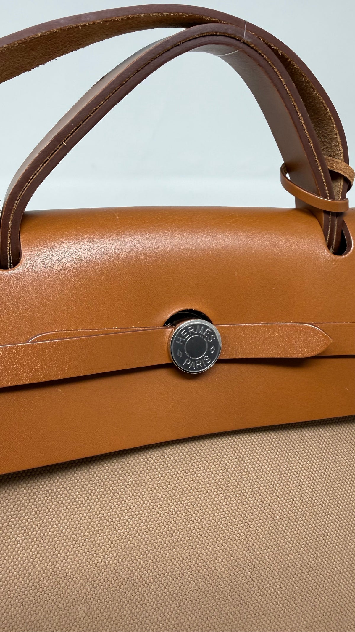 Hermès Herbag ZIP Cabine Chai/Fauve