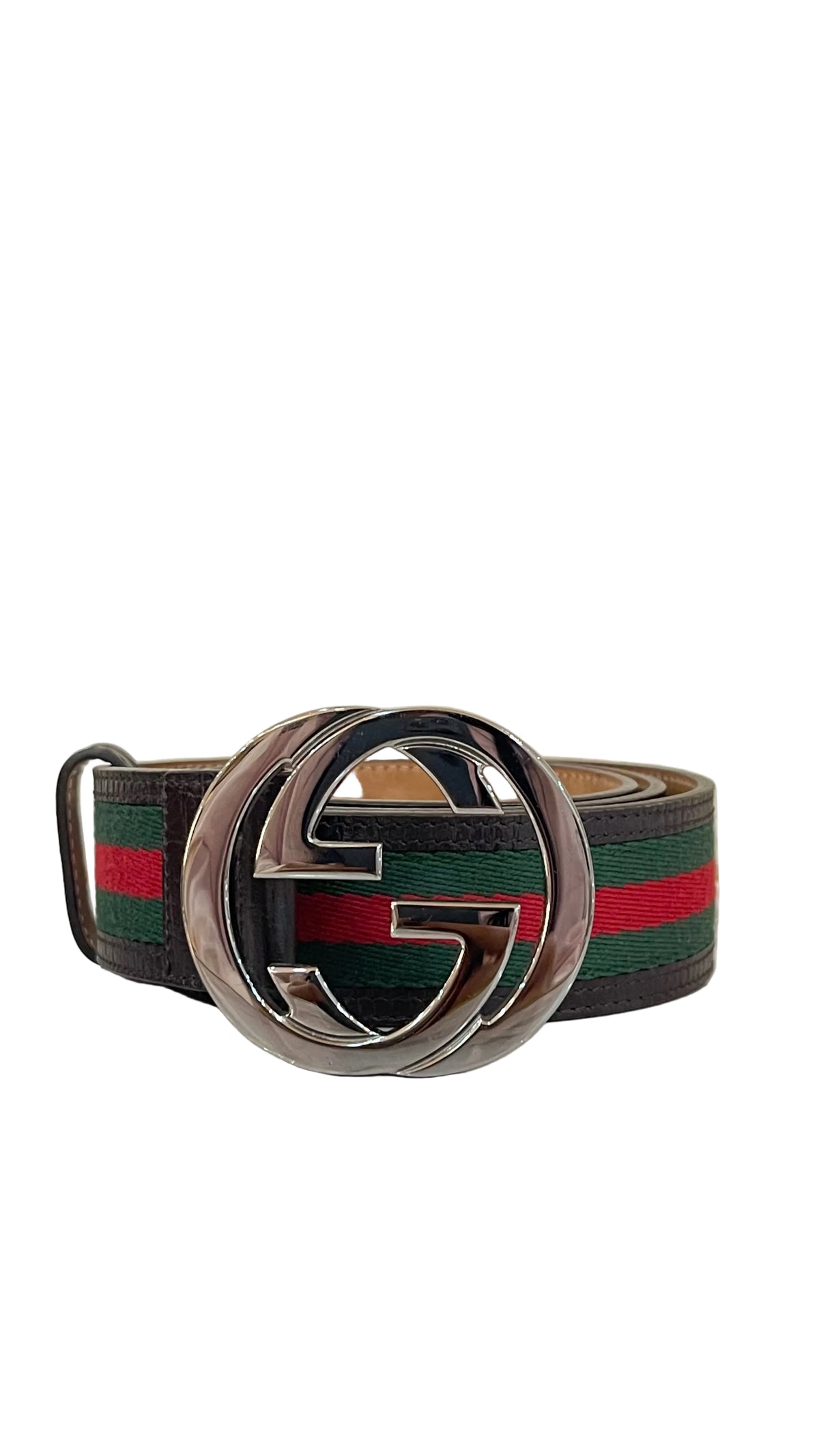 Gucci PRE OWNED Cinturon de Caballero
