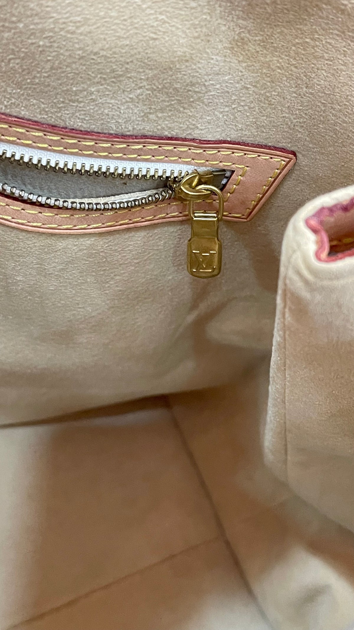 Louis Vuitton PREOWNED  Hampstead GM Damier Azur Canvas