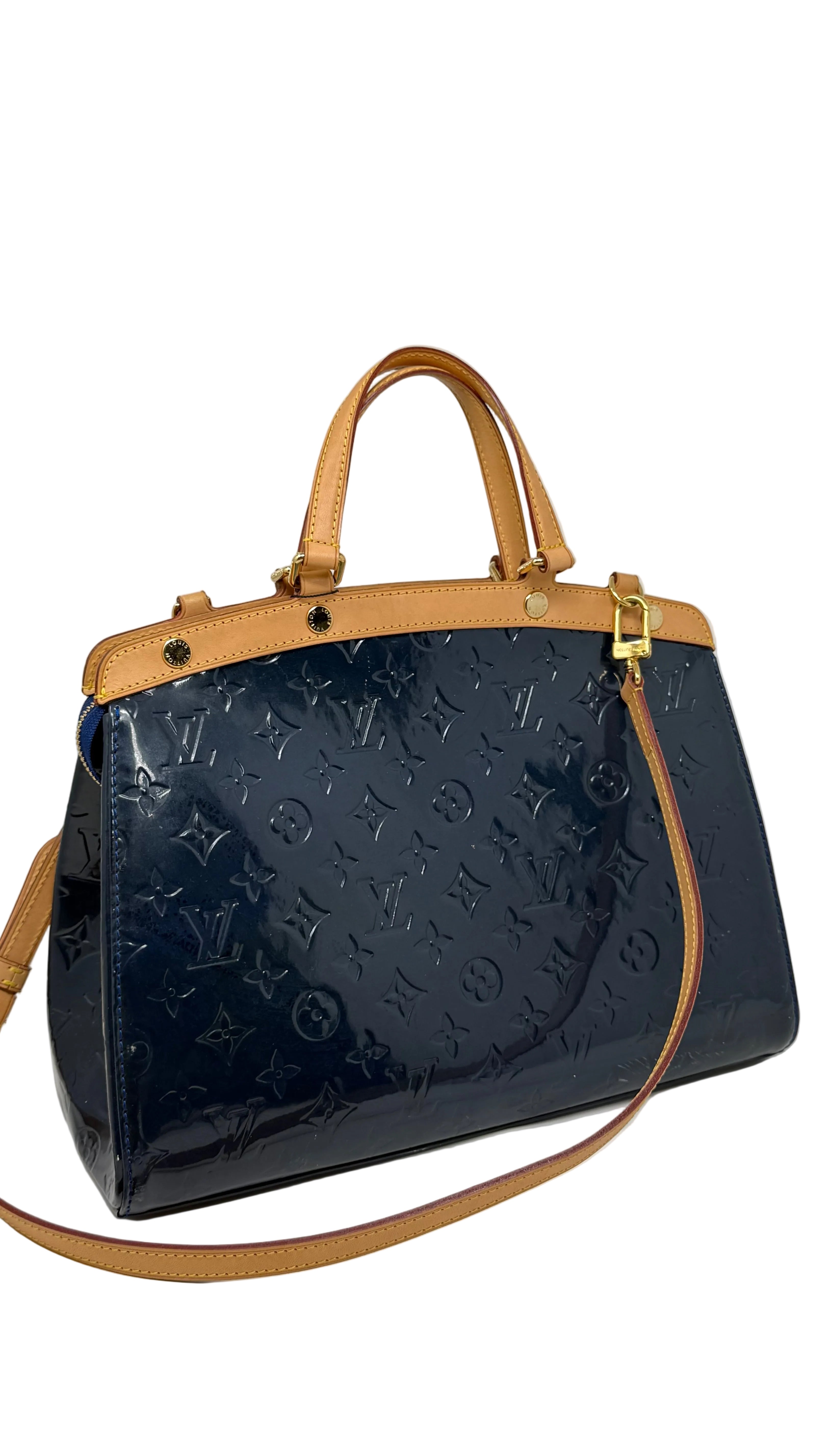 Louis Vuitton Vernis Blue