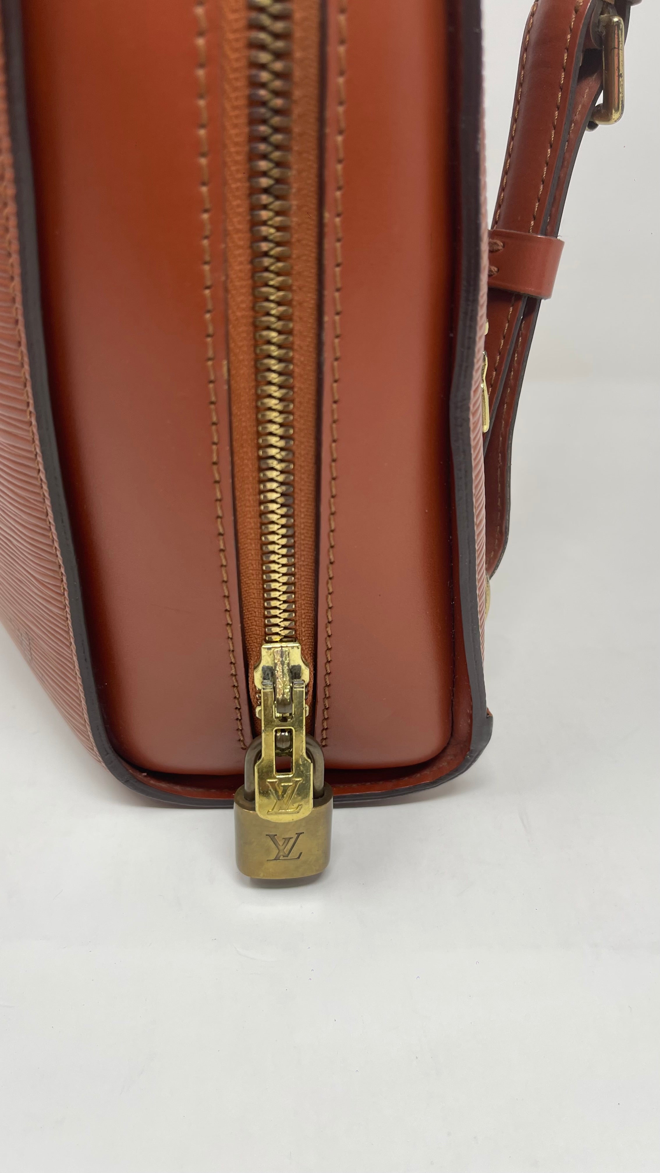 Louis Vuitton Cipango Gold Epi Leather.