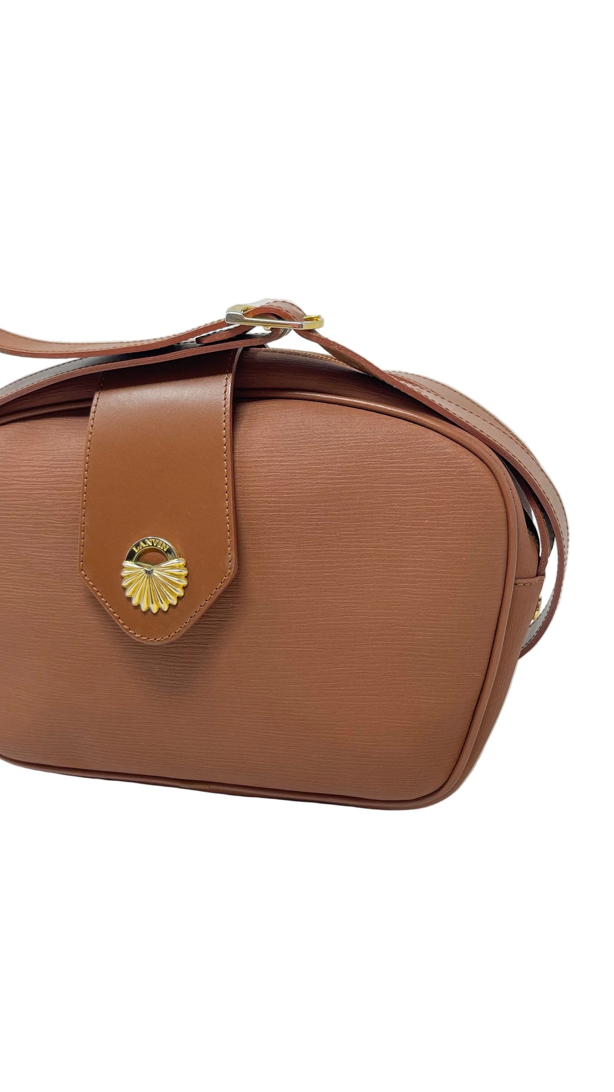 Lanvin Paris Vintage Crossbody Flap Bag PRE OWNED